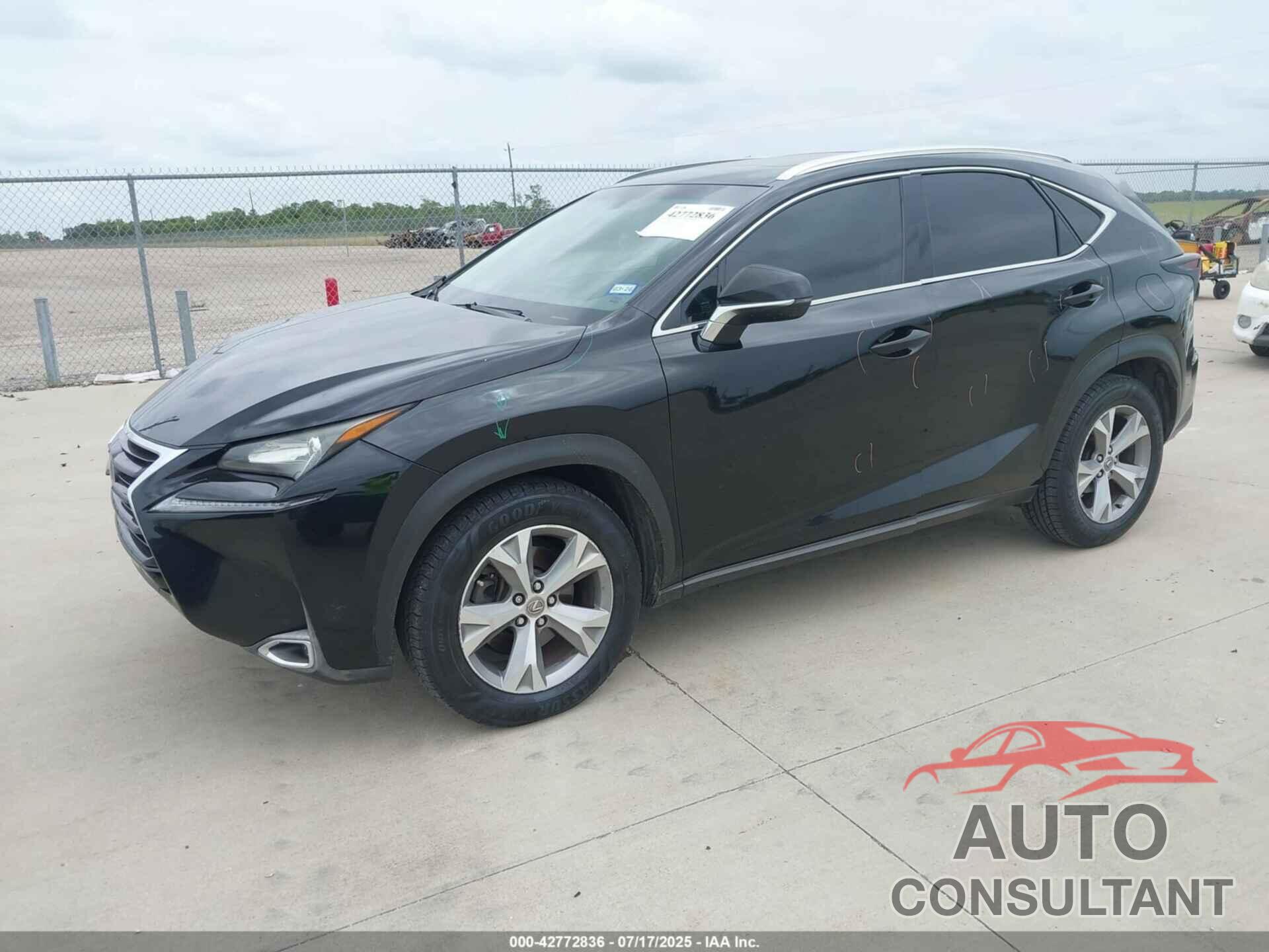 LEXUS NX 2017 - JTJYARBZ8H2078894