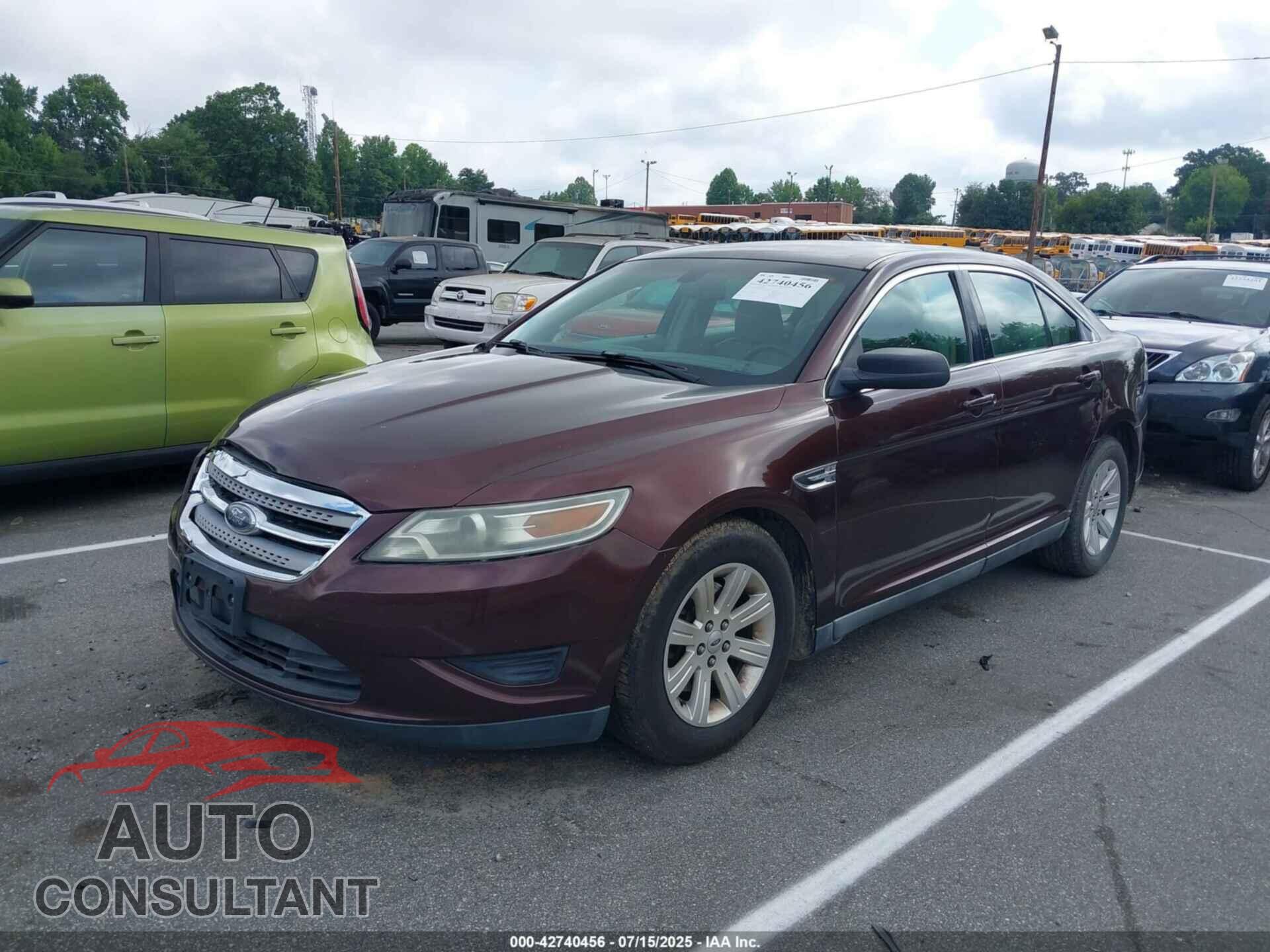 FORD TAURUS 2010 - 1FAHP2DW9AG147456