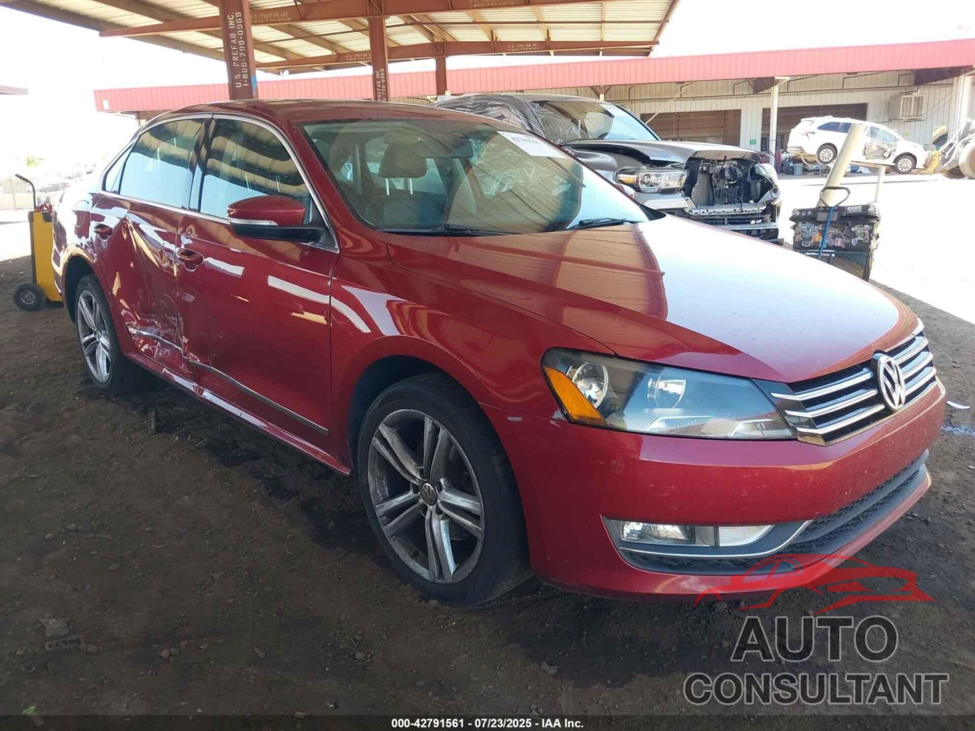 VOLKSWAGEN PASSAT 2015 - 1VWBS7A35FC122958