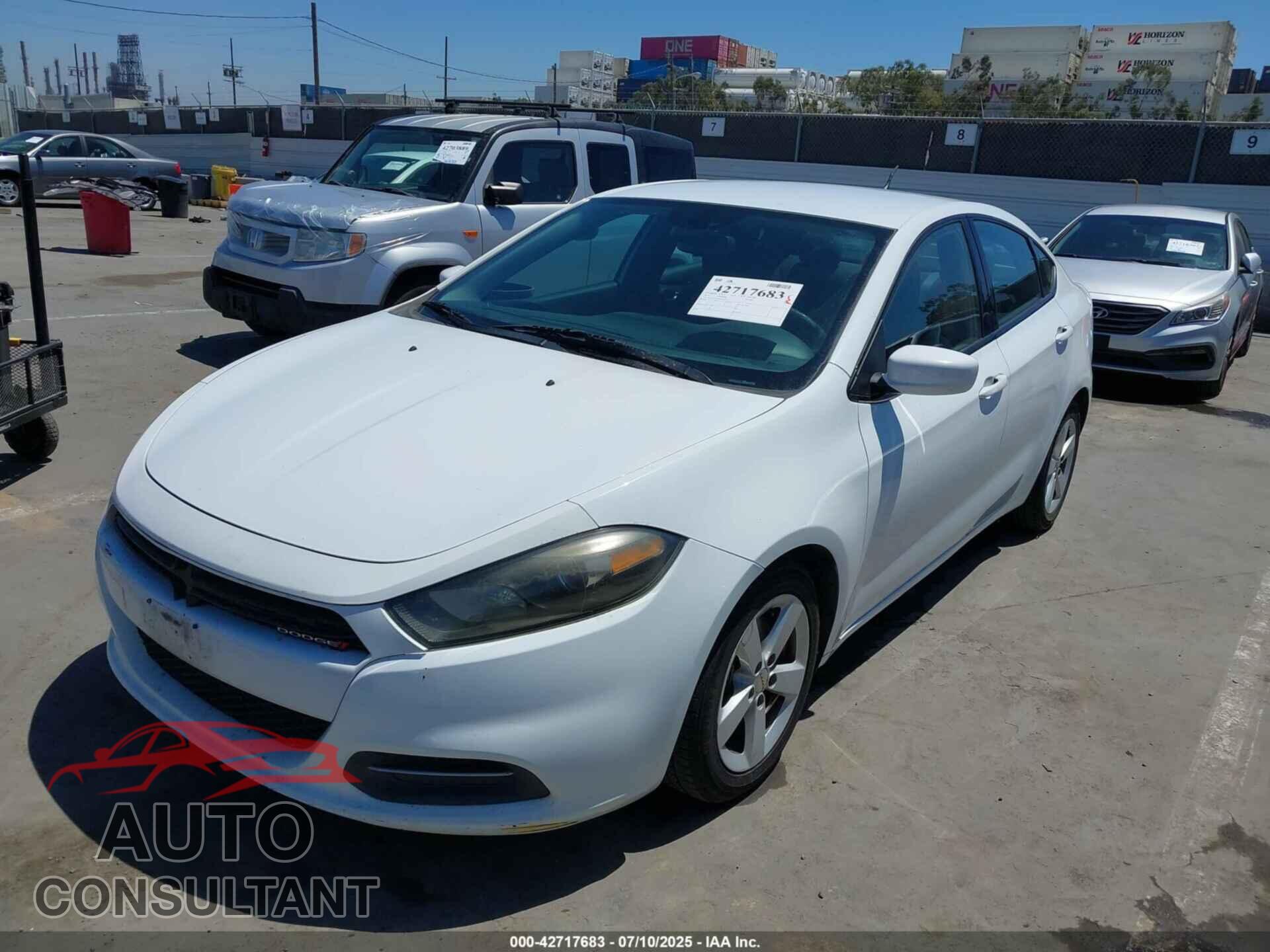DODGE DART 2016 - 1C3CDFBA0GD591240