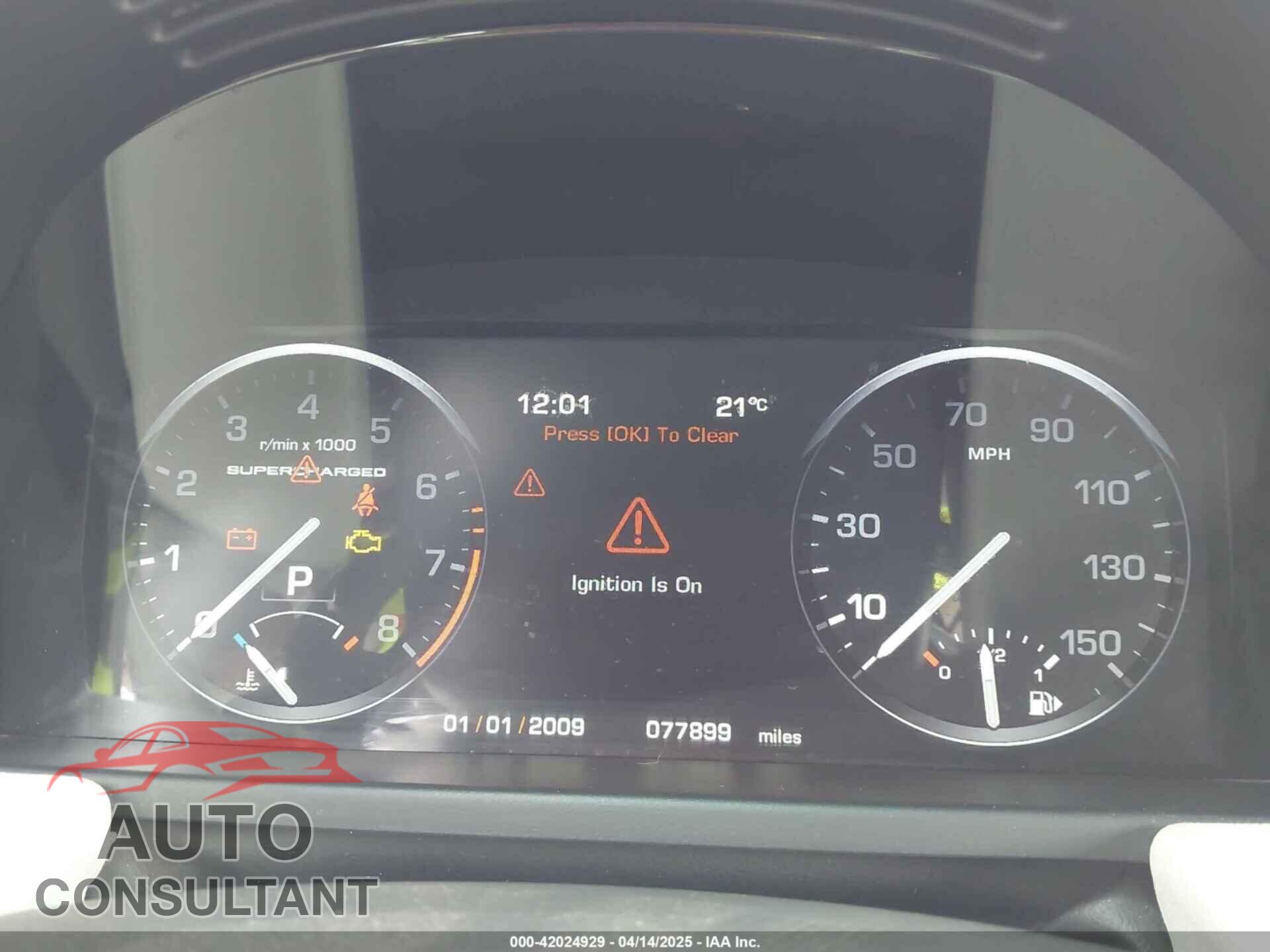 LAND ROVER RANGE ROVER 2012 - SALMF1E48CA387325
