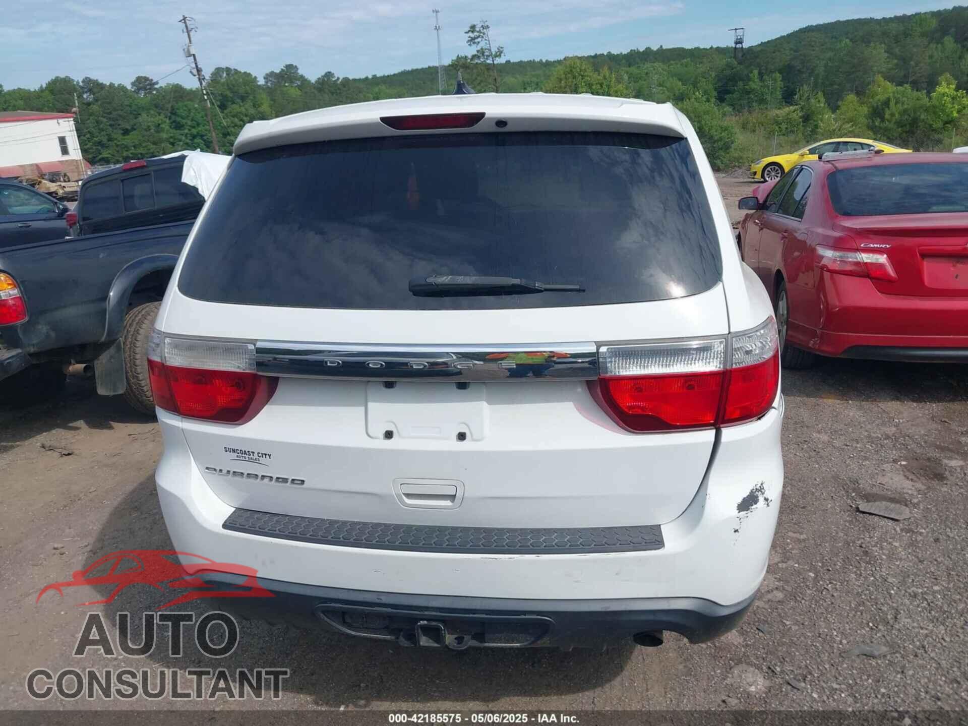 DODGE DURANGO 2013 - 1C4RDJAG4DC512491