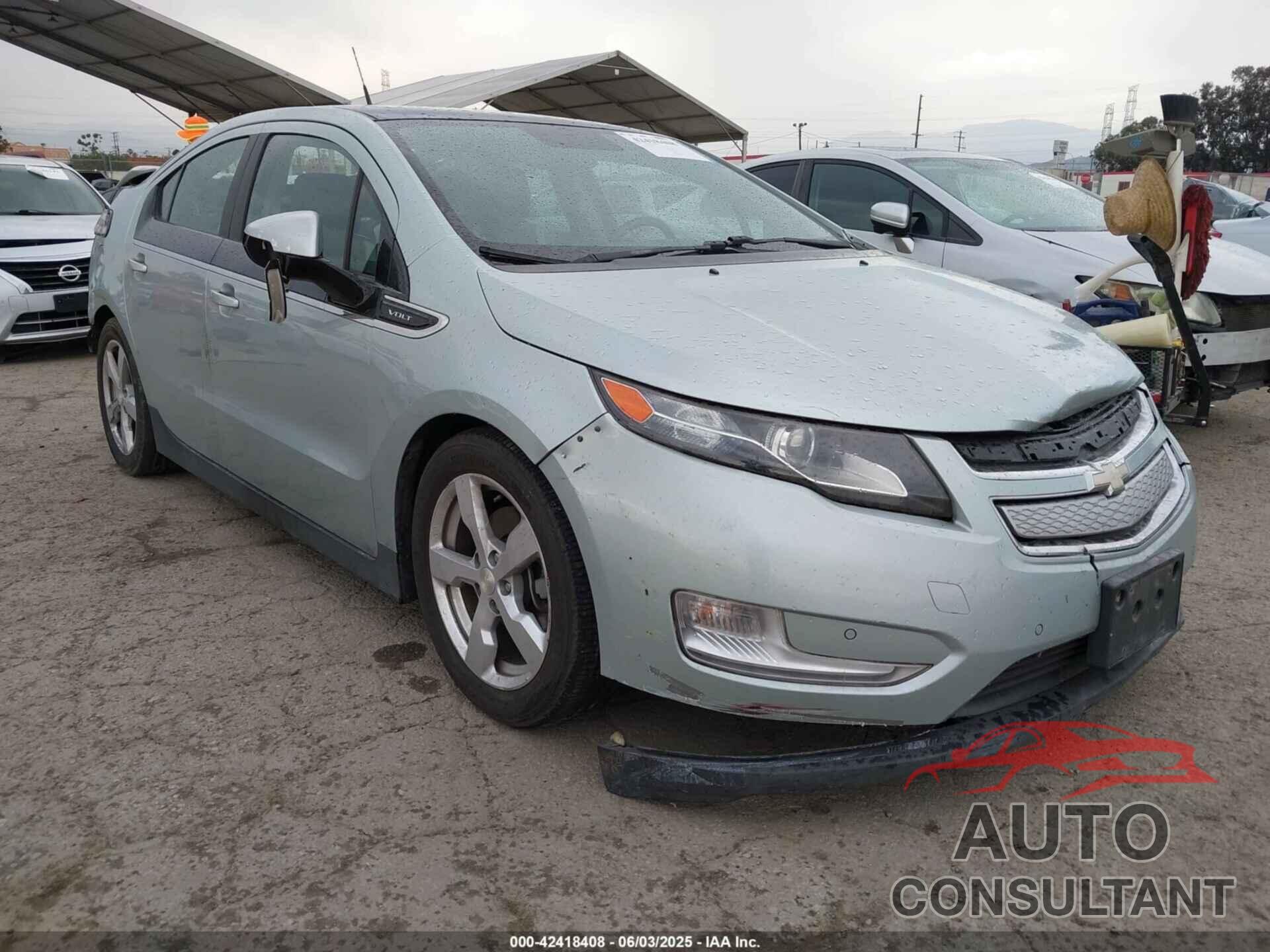 CHEVROLET VOLT 2012 - 1G1RD6E4XCU105841
