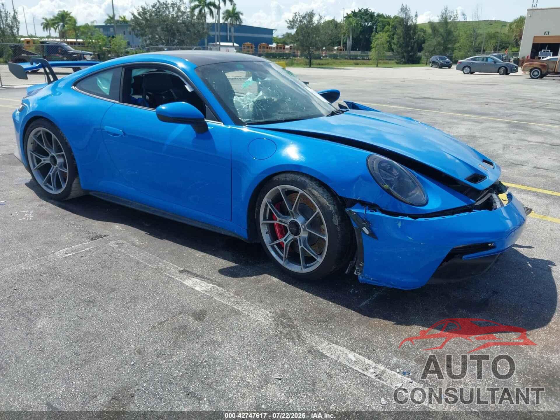 PORSCHE 911 2023 - WP0AC2A92PS271046