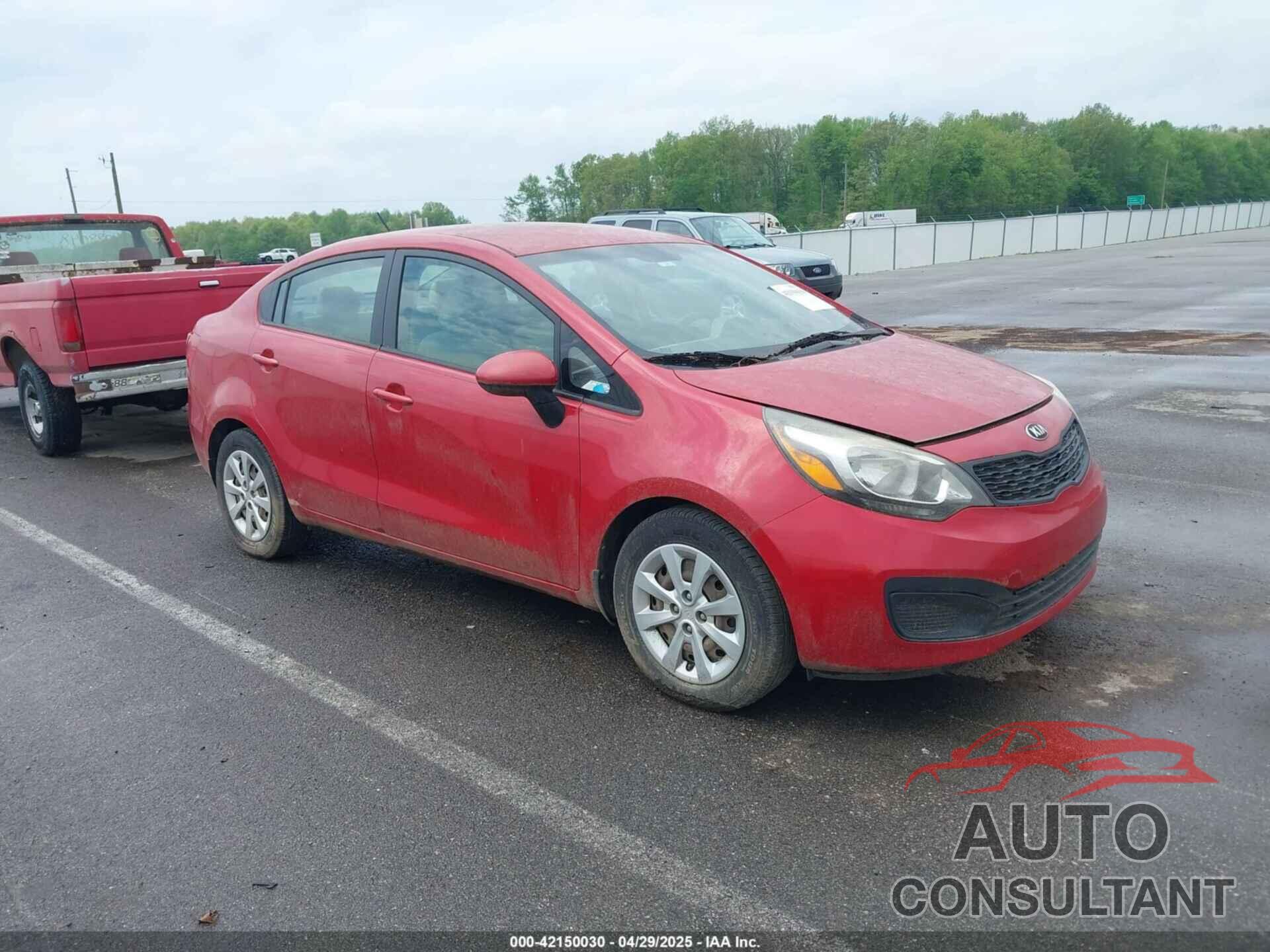 KIA RIO 2013 - KNADM4A30D6212242