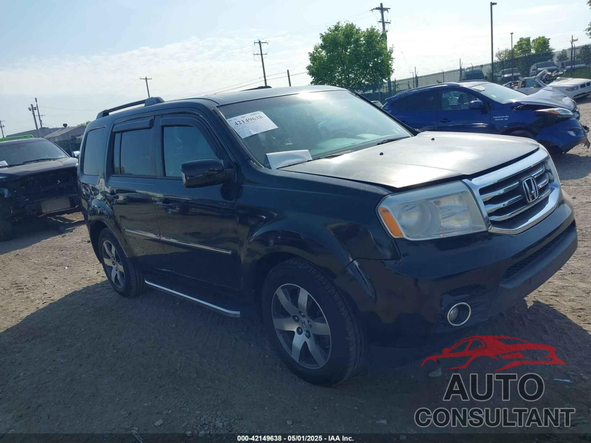 HONDA PILOT 2012 - 5FNYF4H90CB024140