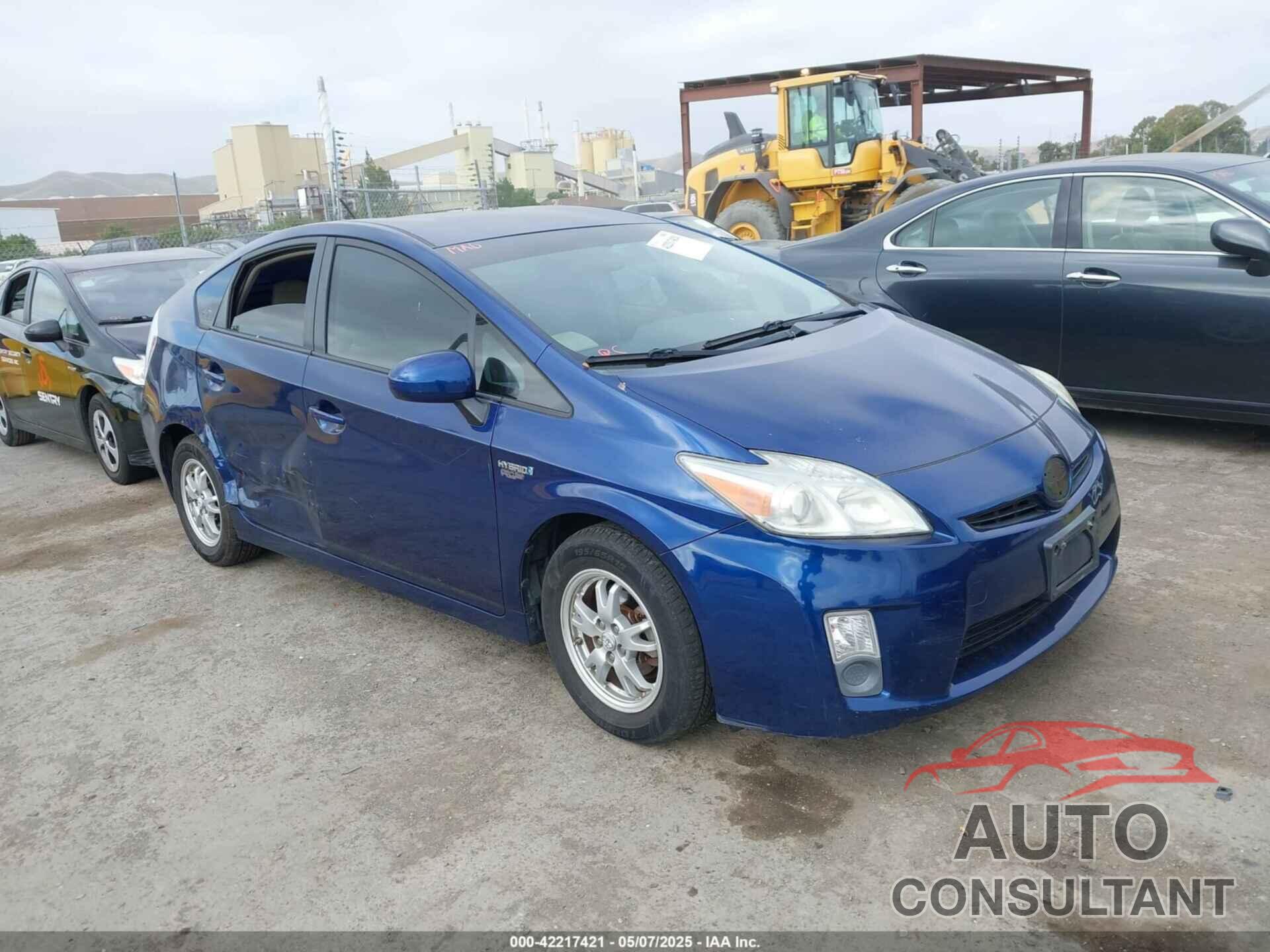 TOYOTA PRIUS 2010 - JTDKN3DU0A1301985