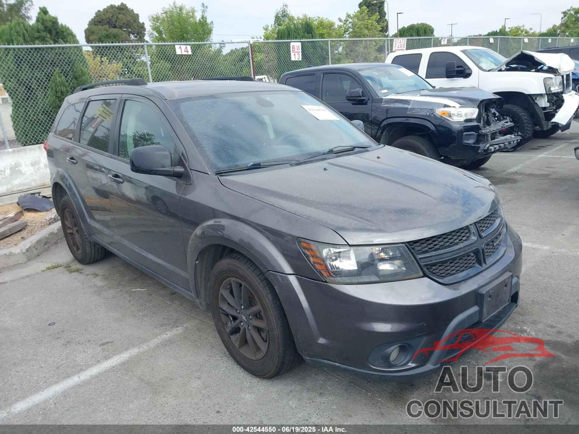 DODGE JOURNEY 2019 - 3C4PDCBB6KT845718