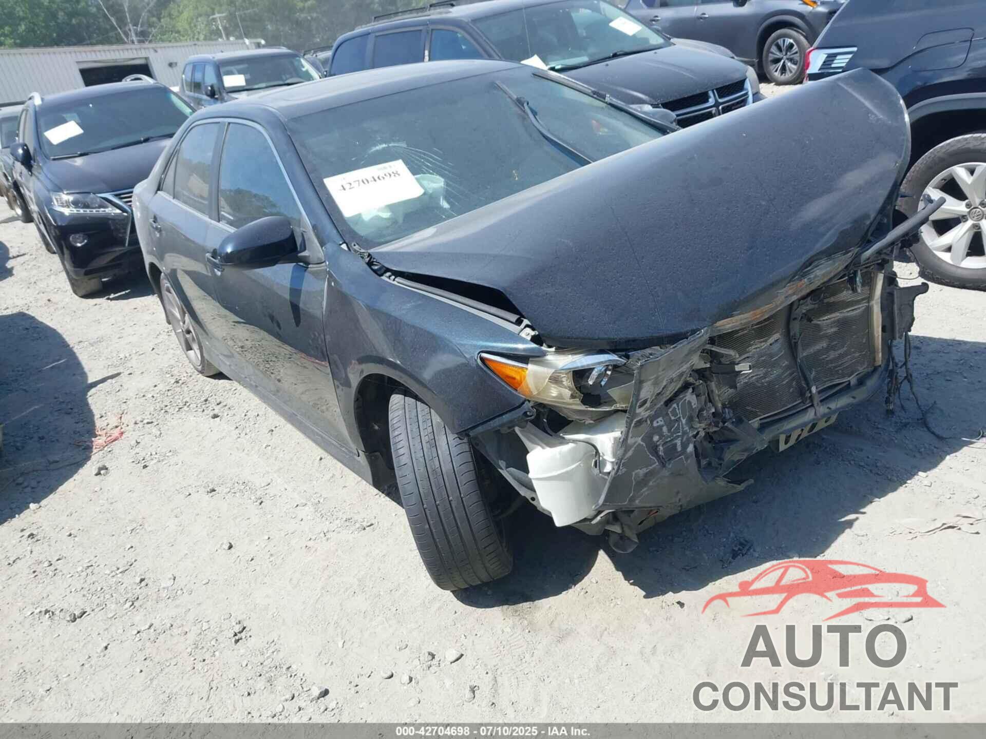 TOYOTA CAMRY 2012 - 4T1BK1FK2CU008465