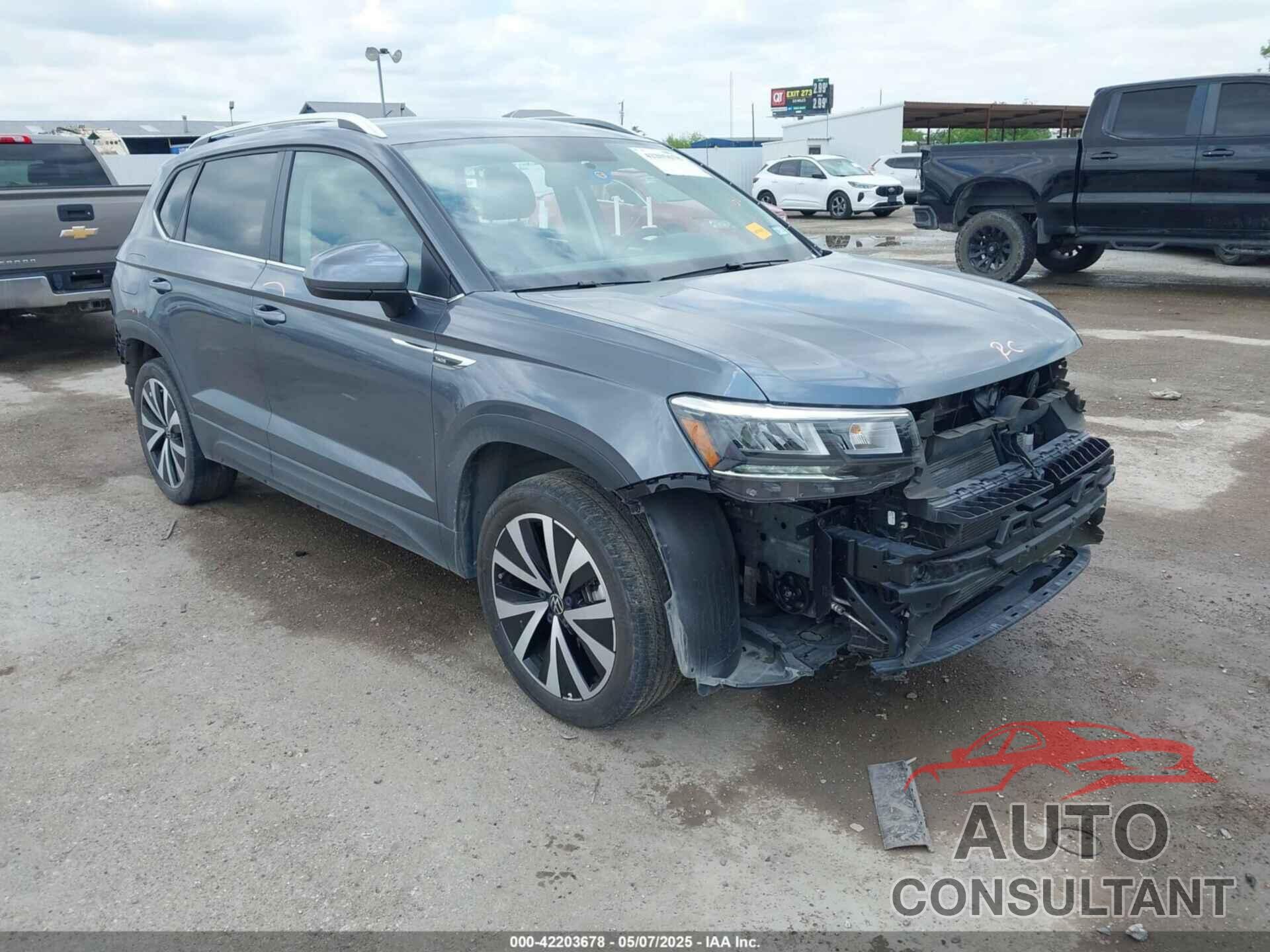 VOLKSWAGEN TAOS 2022 - 3VVRX7B22NM036448