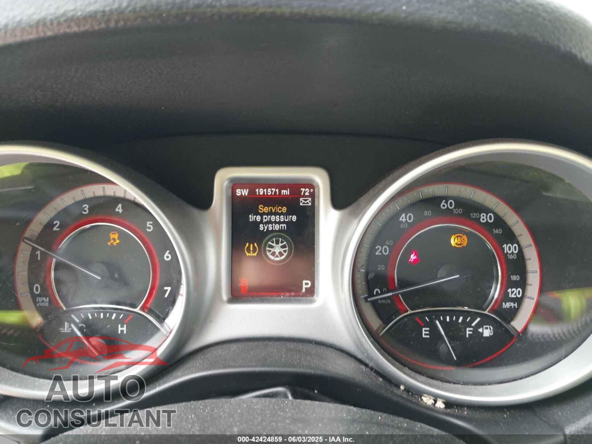 DODGE JOURNEY 2014 - 3C4PDCDG0ET121939