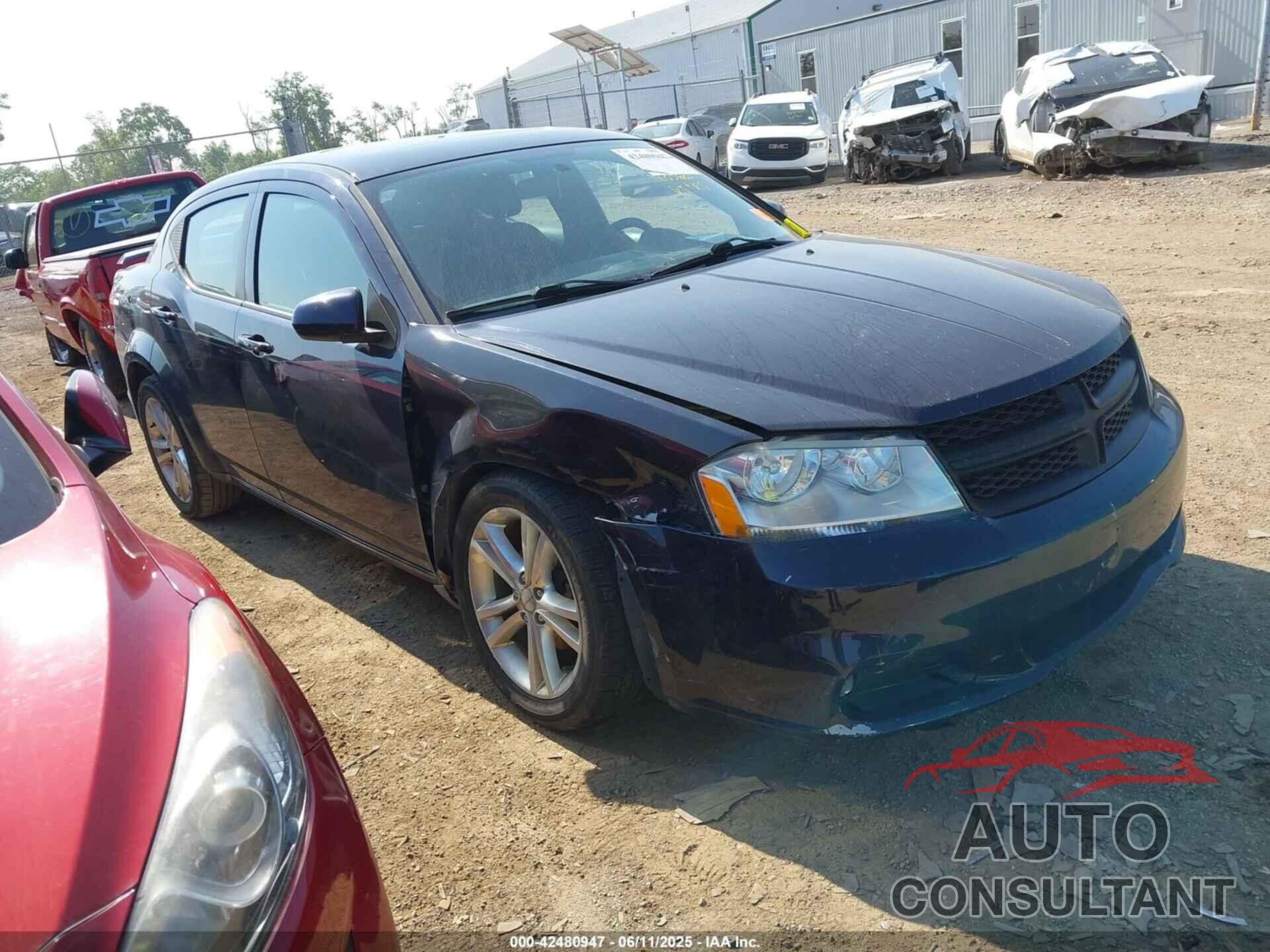 DODGE AVENGER 2011 - 1B3BD1FG8BN534796