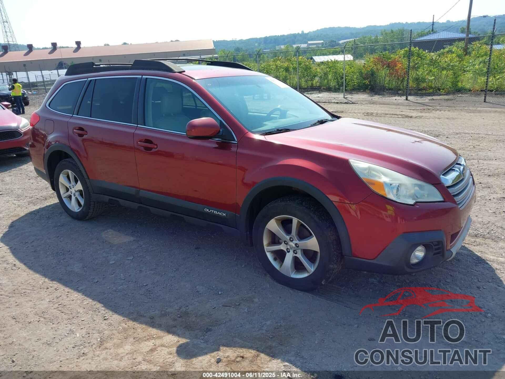SUBARU OUTBACK 2013 - 4S4BRBKCXD3240402