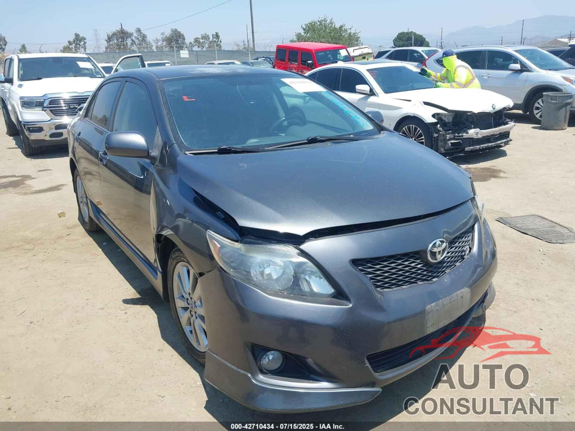 TOYOTA COROLLA 2009 - 1NXBU40E59Z039006