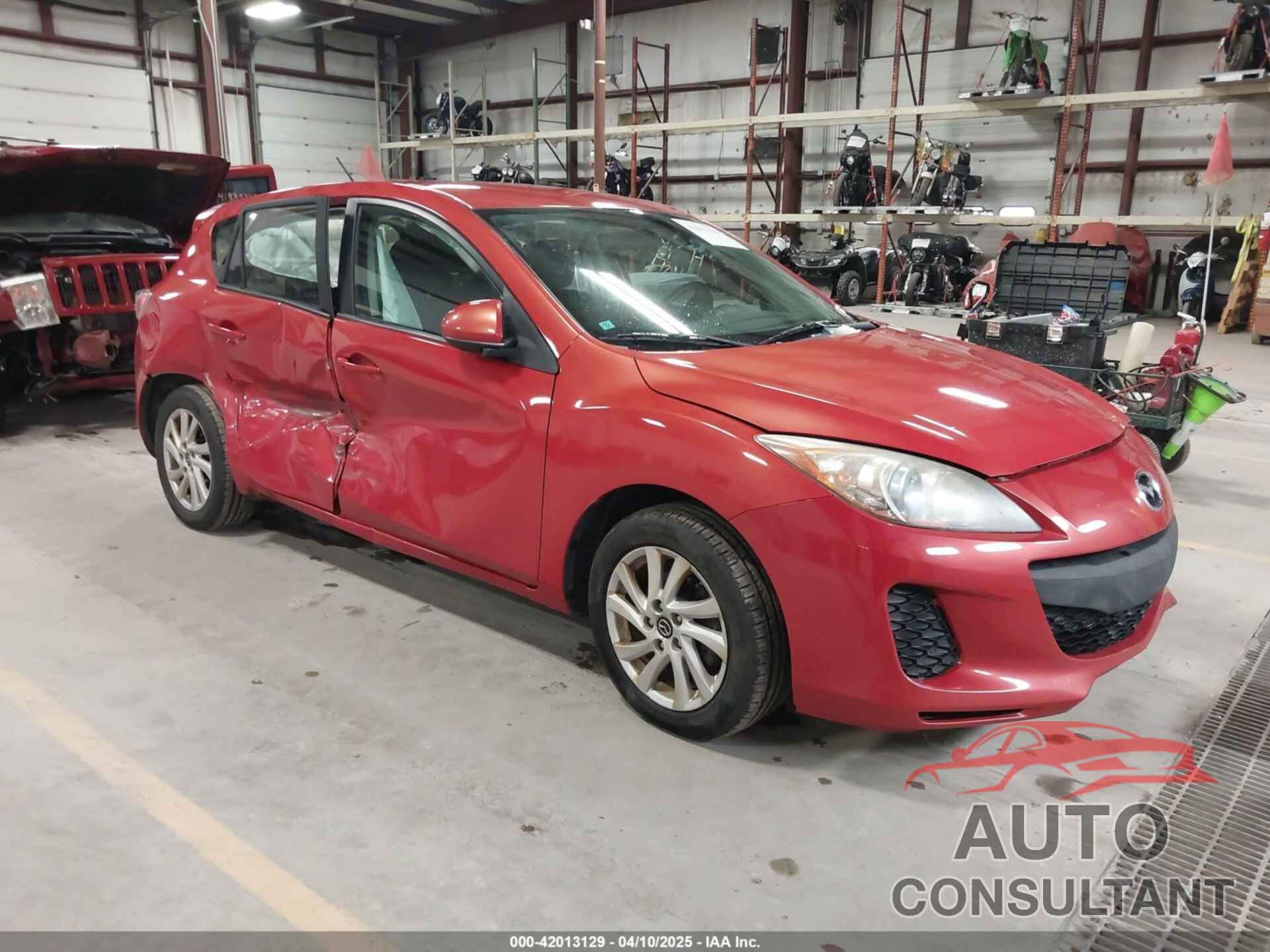 MAZDA MAZDA3 2013 - JM1BL1L77D1821613
