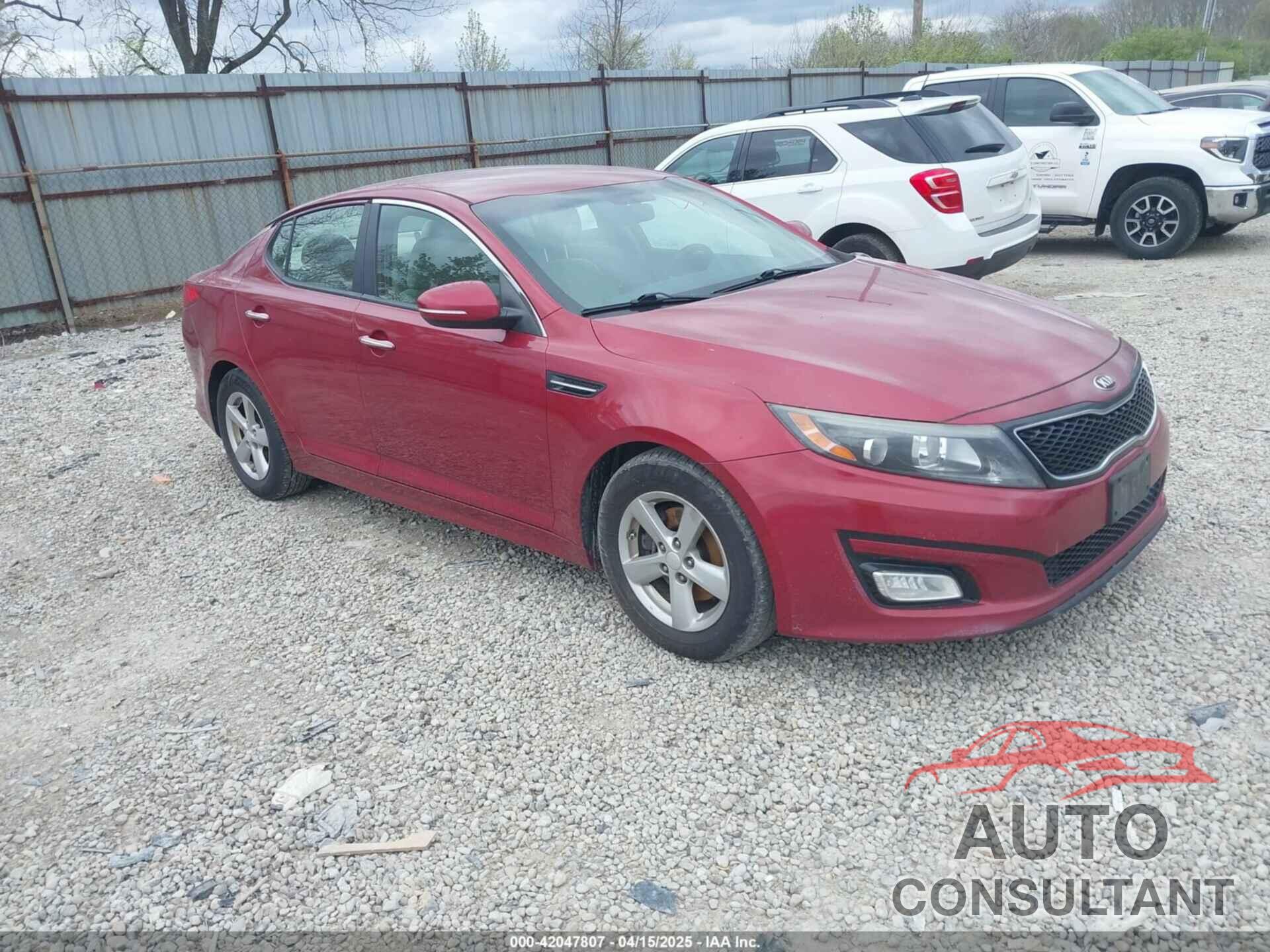 KIA OPTIMA 2015 - 5XXGM4A7XFG446248