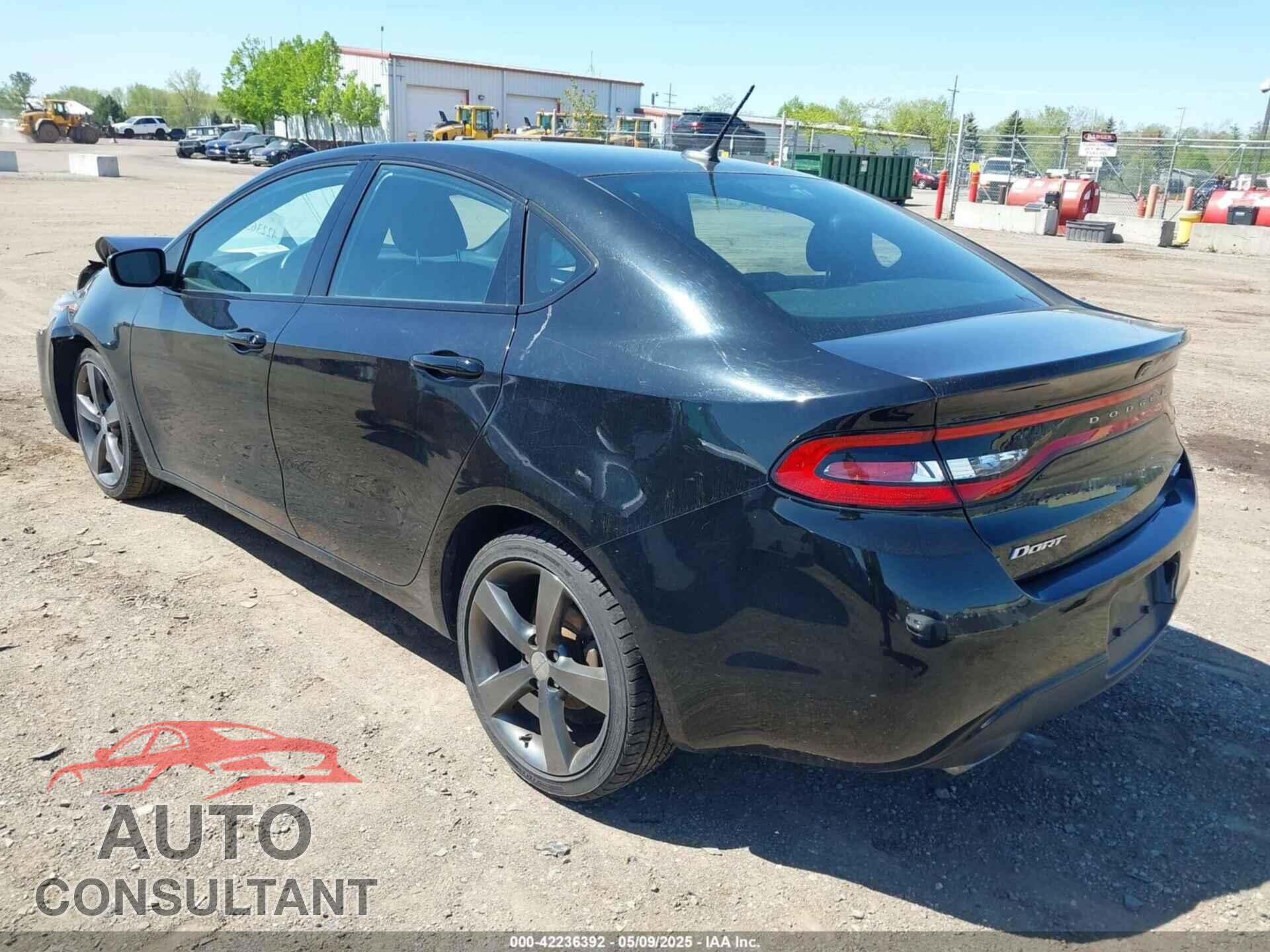 DODGE DART 2015 - 1C3CDFEB3FD307389
