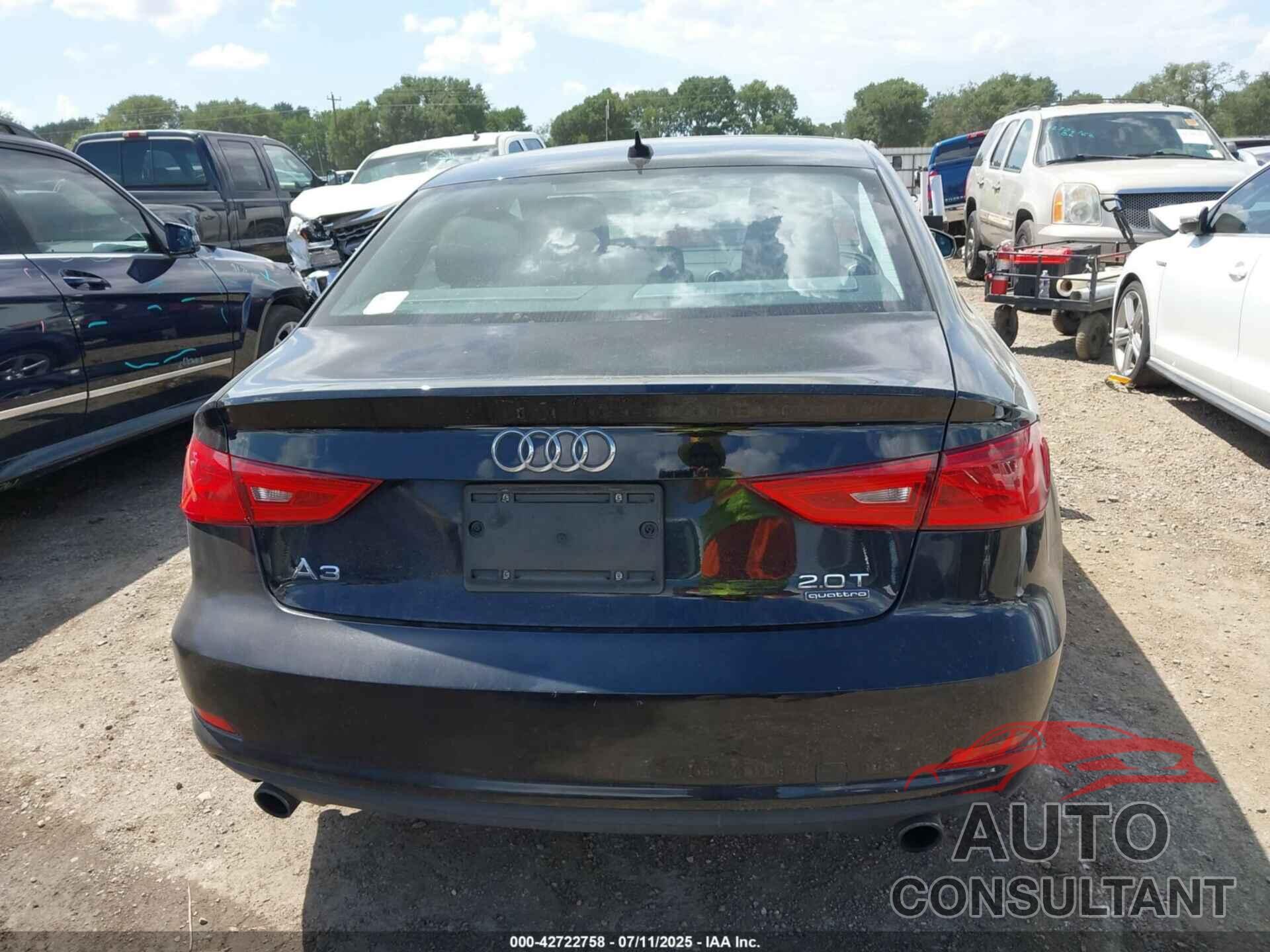 AUDI A3 2015 - WAUBFGFF7F1128215