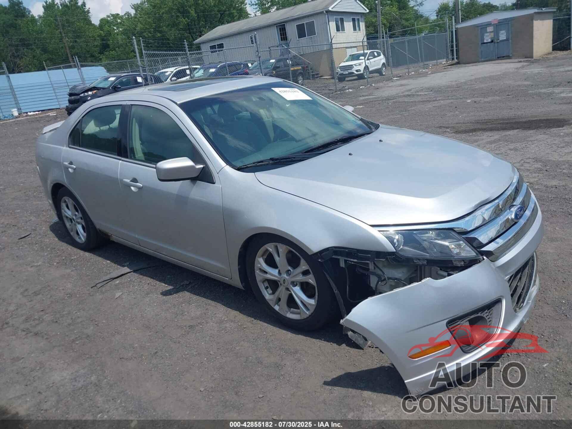 FORD FUSION 2012 - 3FAHP0HA9CR120756