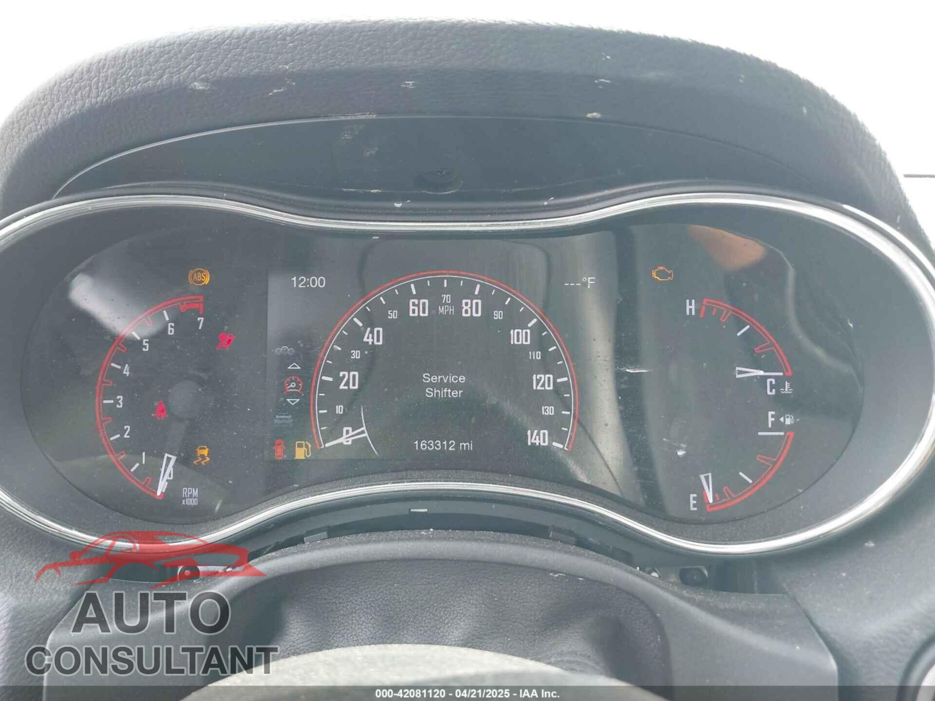 DODGE DURANGO 2017 - 1C4RDHAG9HC652261