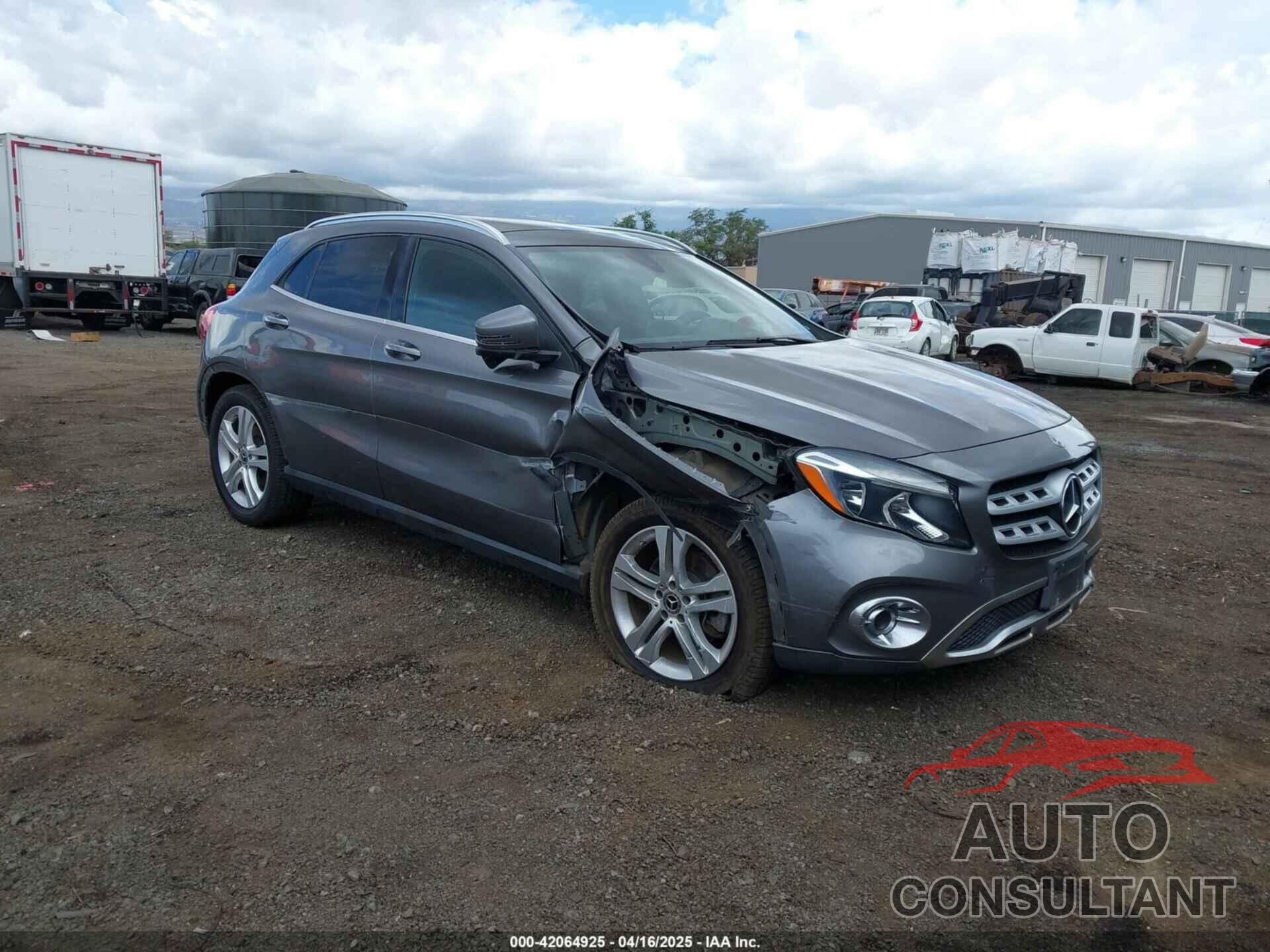 MERCEDES-BENZ GLA 250 2018 - WDCTG4EB1JJ394432
