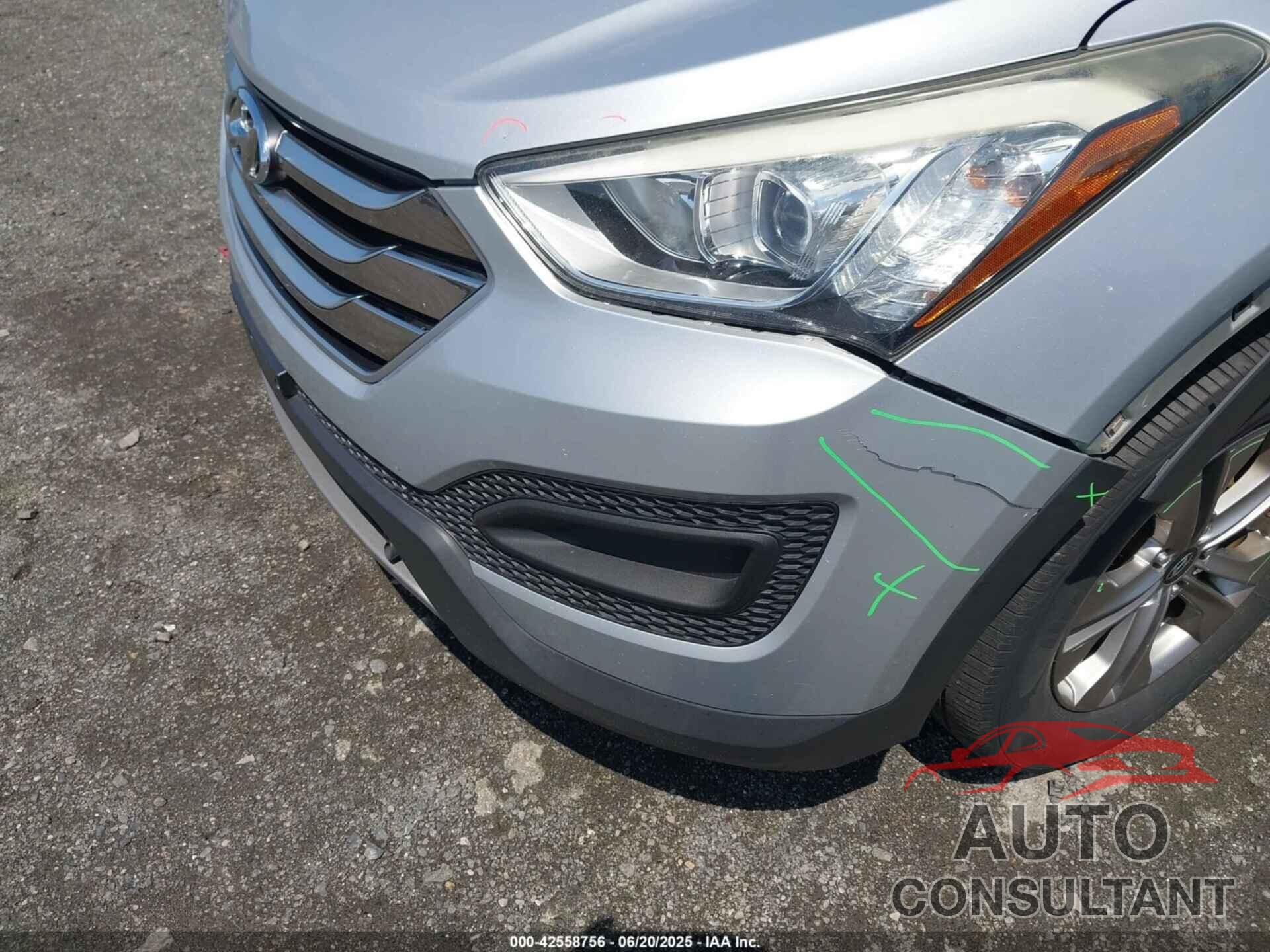 HYUNDAI SANTA FE SPORT 2016 - 5XYZTDLB0GG349134