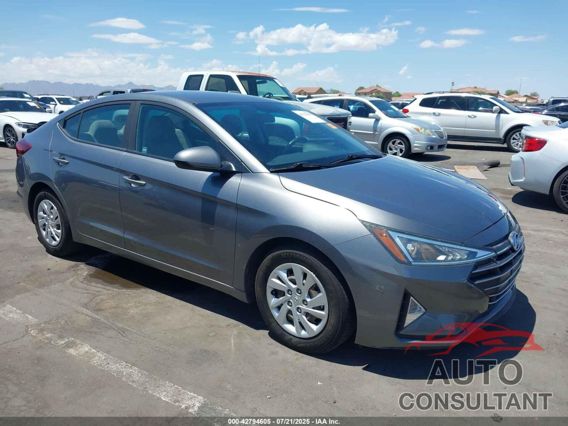 HYUNDAI ELANTRA 2019 - 5NPD74LF6KH487523