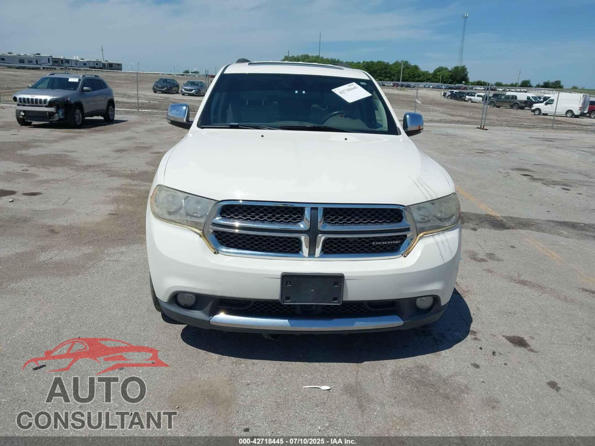 DODGE DURANGO 2011 - 1D4SD4GT2BC638064