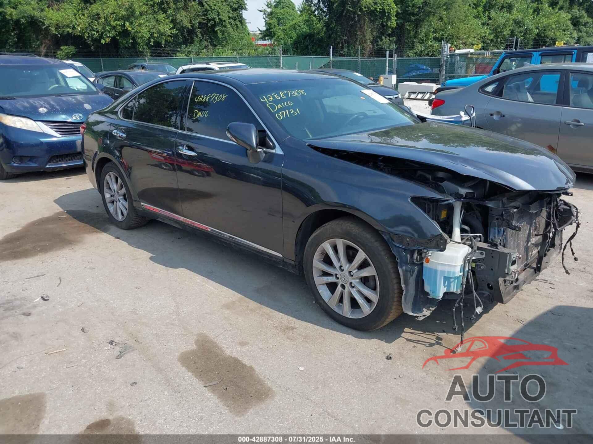 LEXUS ES 350 2010 - JTHBK1EG0A2378208