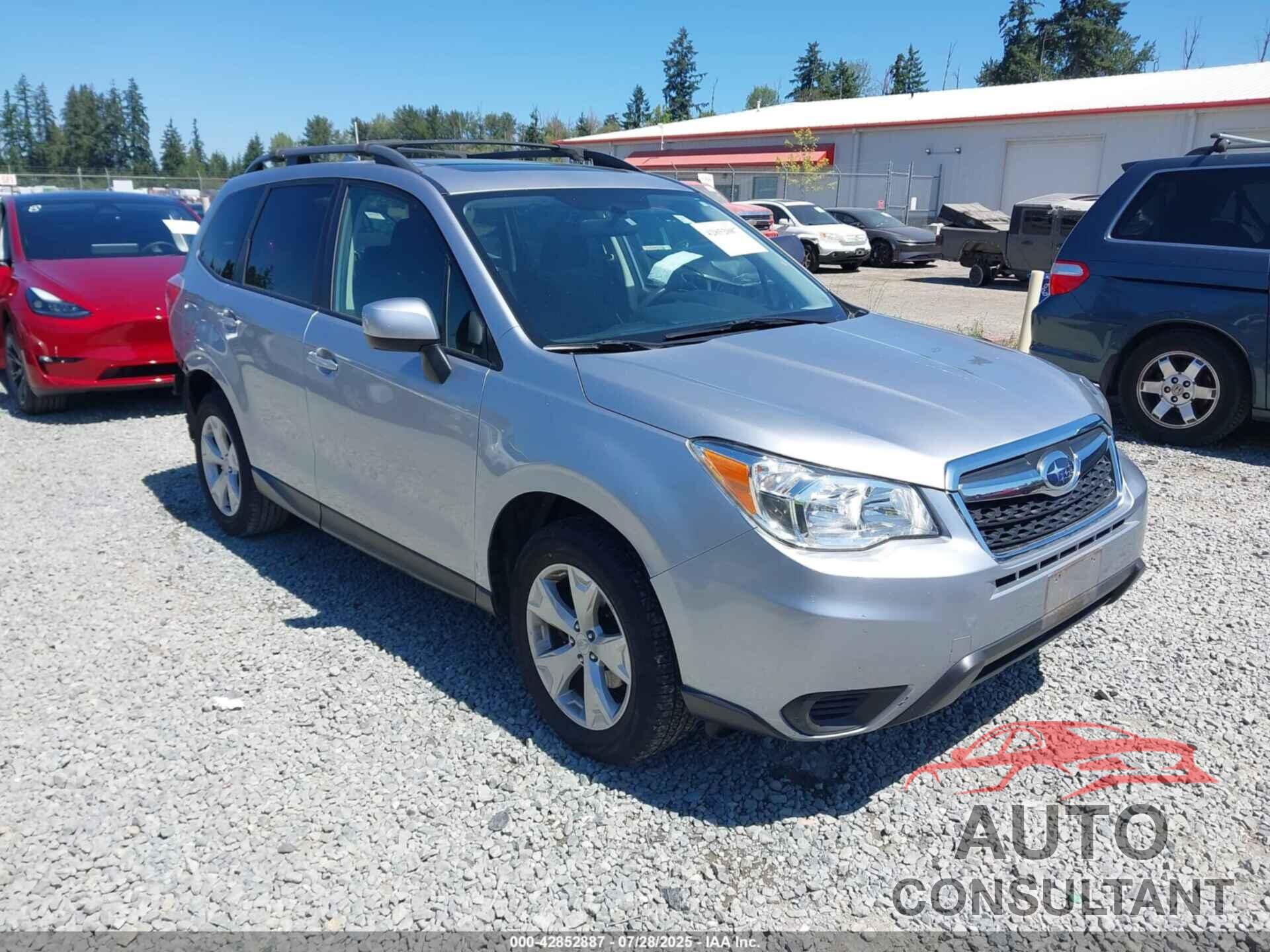 SUBARU FORESTER 2016 - JF2SJADC0GH420810