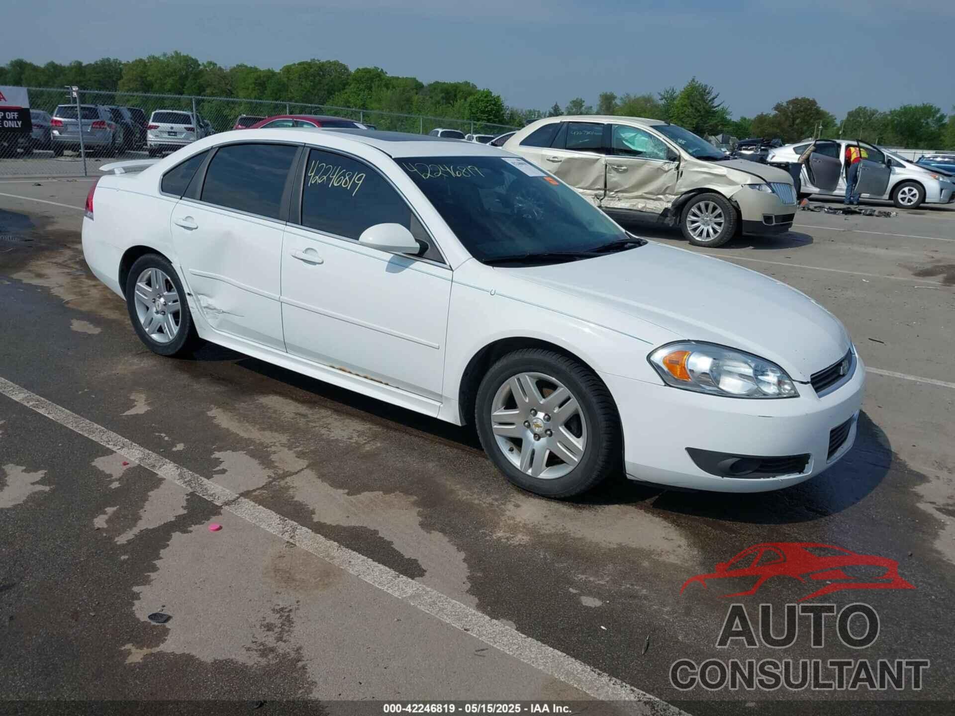 CHEVROLET IMPALA 2011 - 2G1WB5EK8B1134346