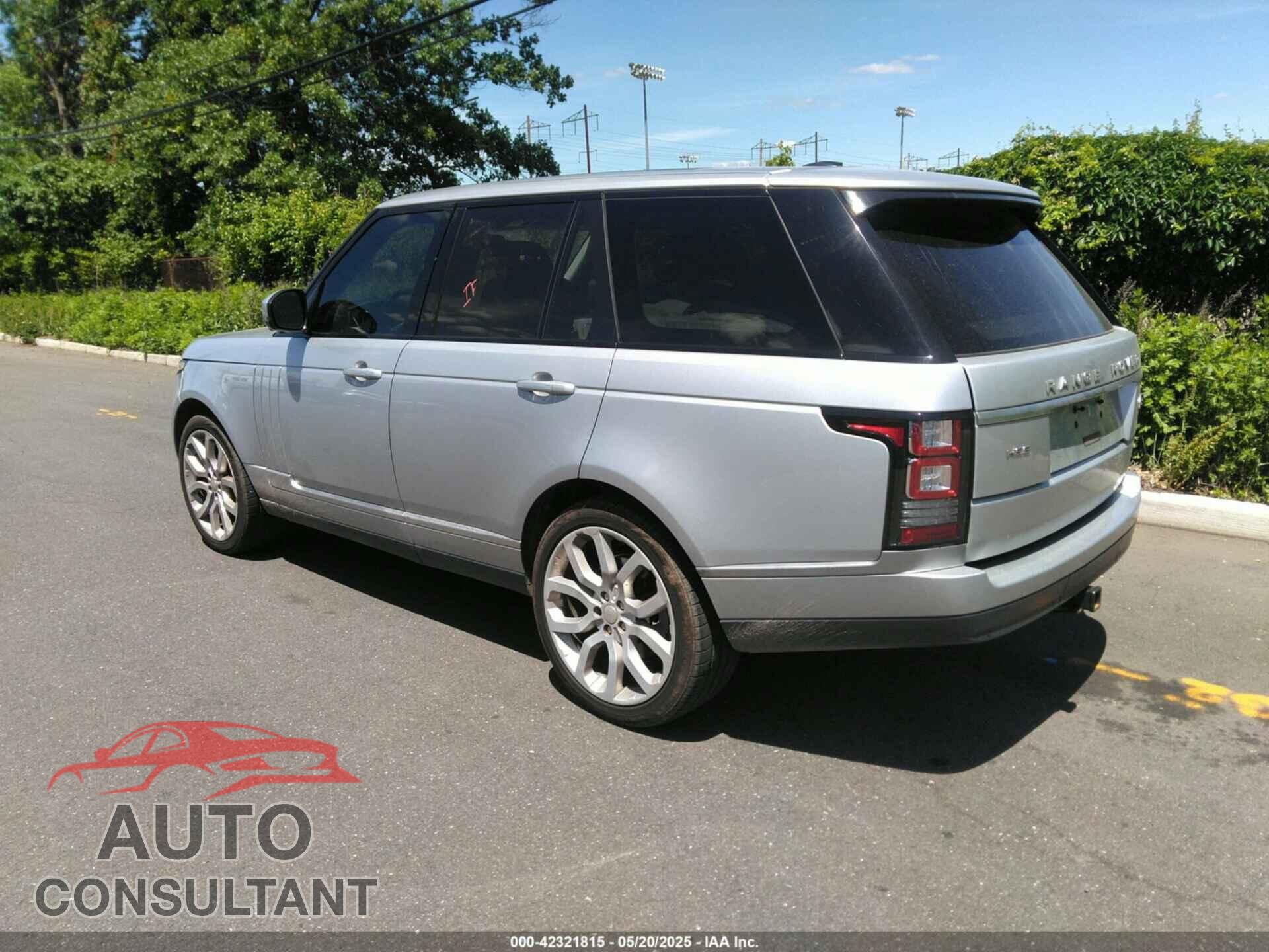LAND ROVER RANGE ROVER 2014 - SALGS2WF3EA136133