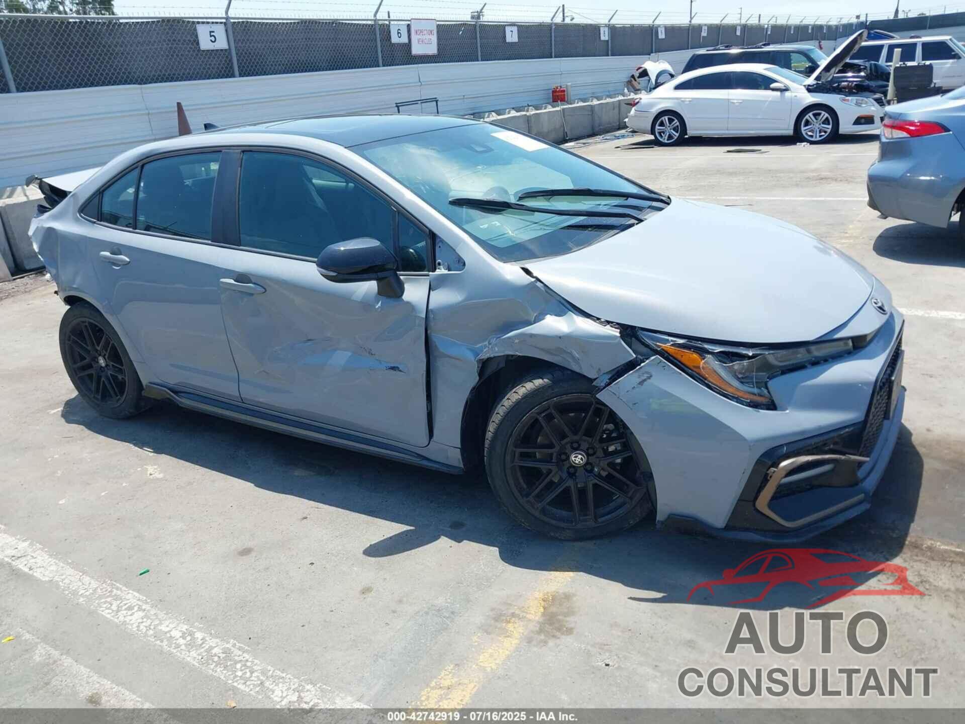 TOYOTA COROLLA 2021 - 5YFT4MCE7MP075578