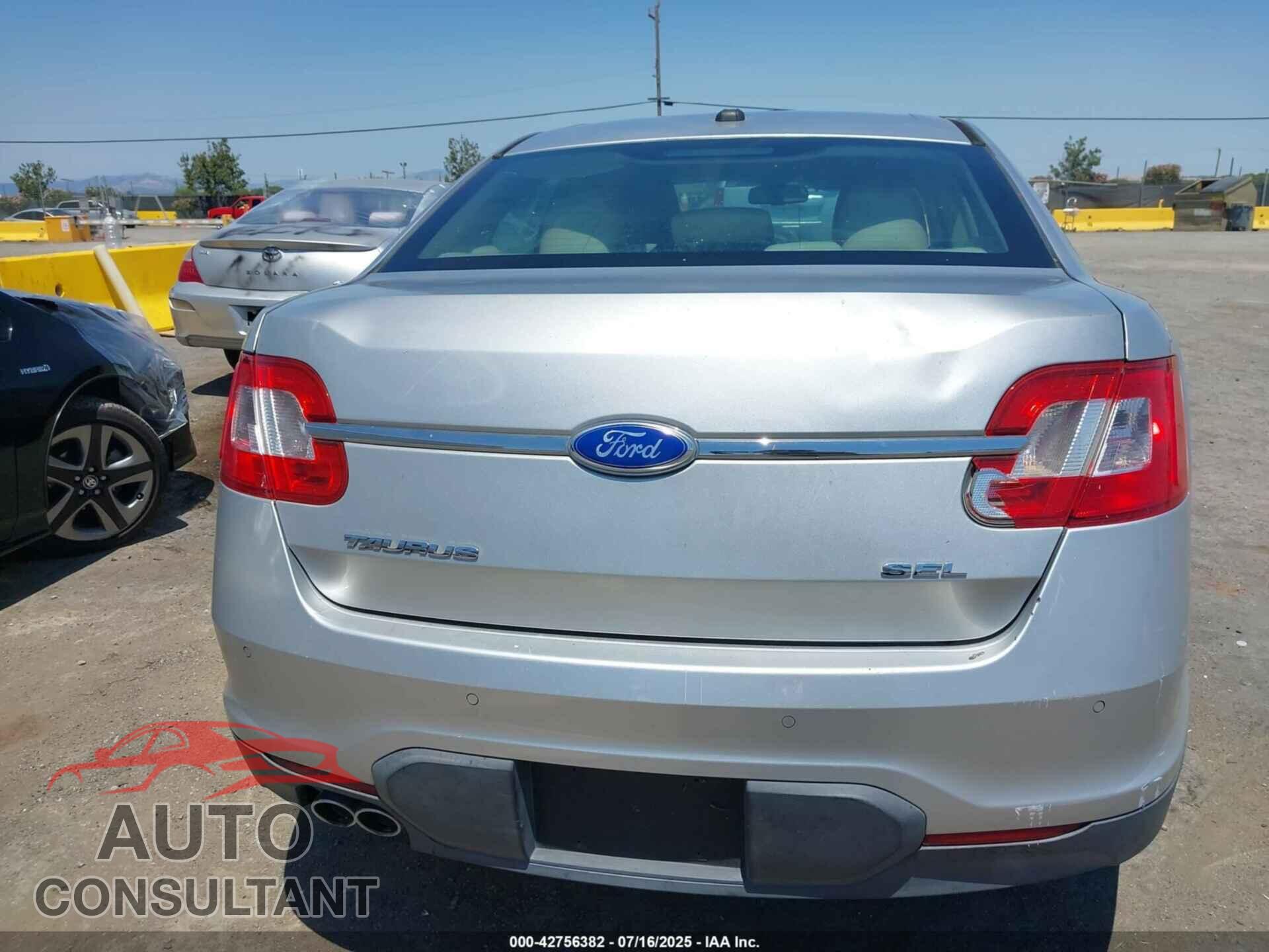 FORD TAURUS 2012 - 1FAHP2EW2CG139362