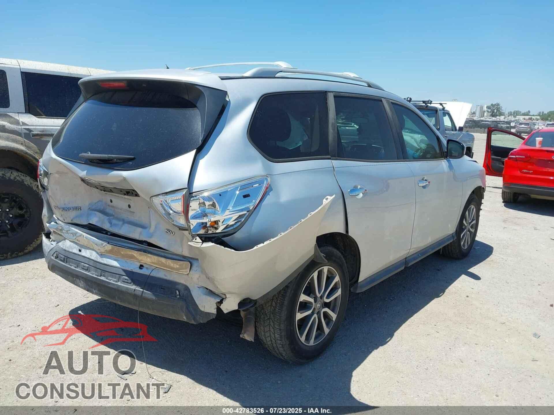 NISSAN PATHFINDER 2013 - 5N1AR2MN8DC687420