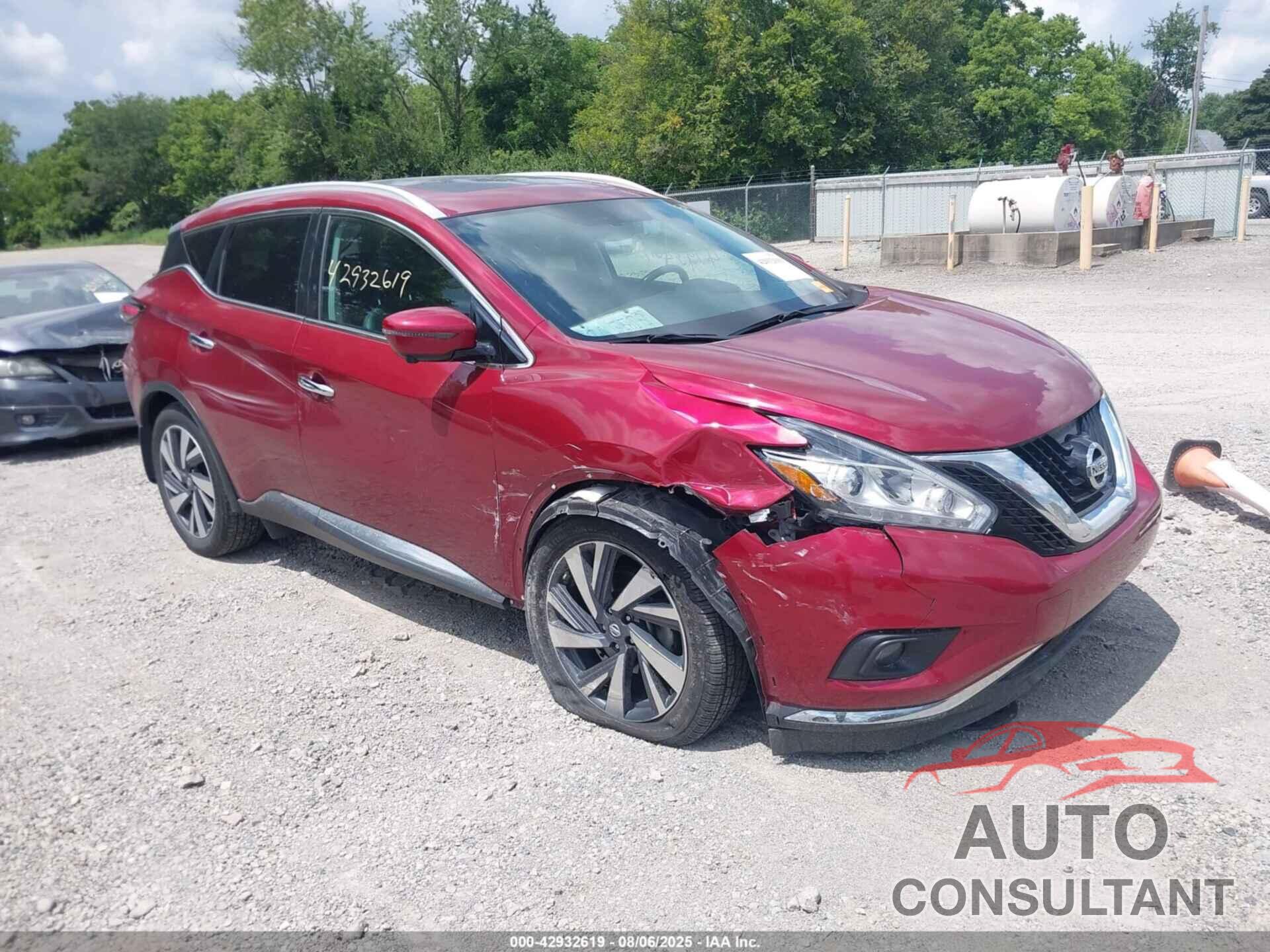 NISSAN MURANO 2016 - 5N1AZ2MH9GN120880