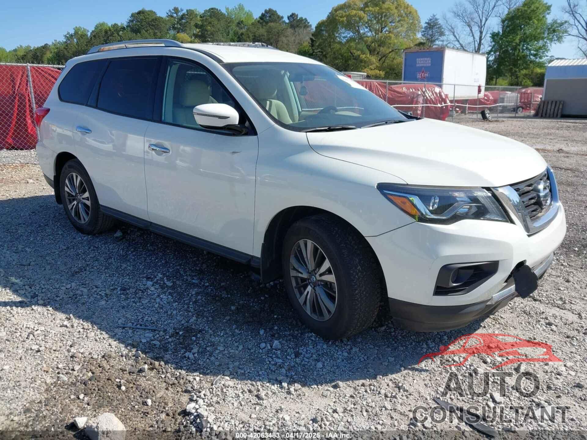 NISSAN PATHFINDER 2017 - 5N1DR2MN9HC622417