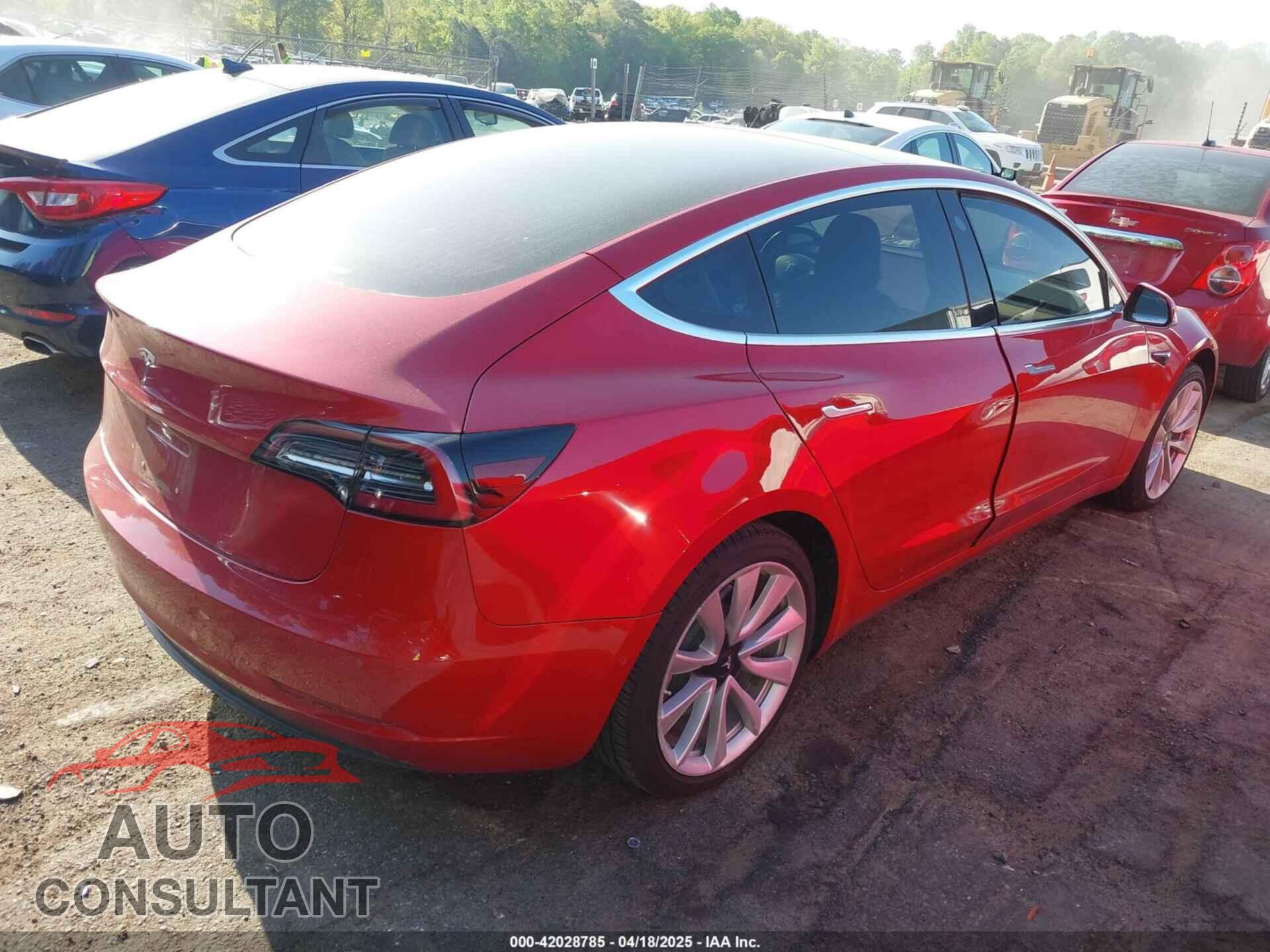 TESLA MODEL 3 2018 - 5YJ3E1EA5JF063555