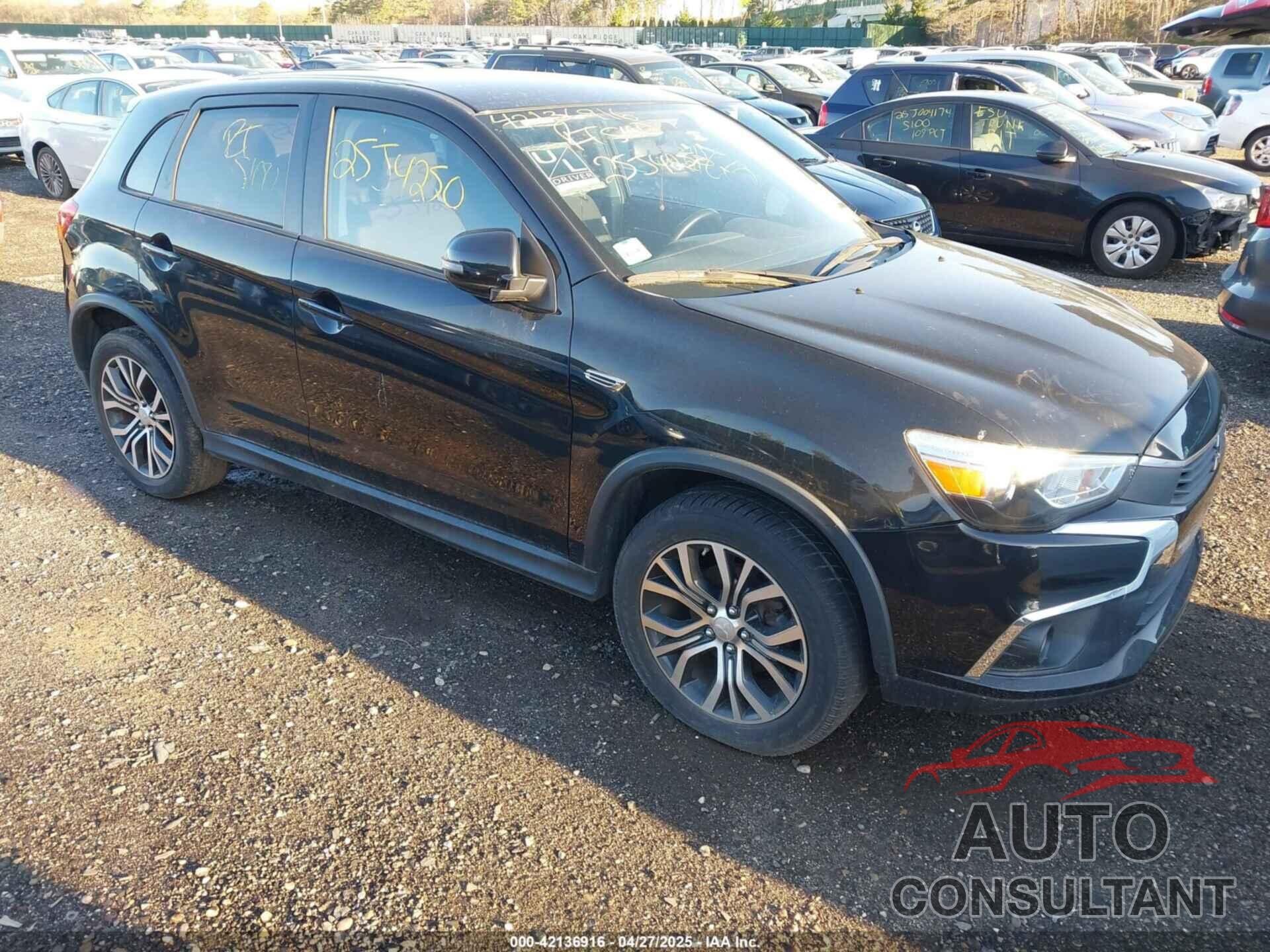 MITSUBISHI OUTLANDER SPORT 2016 - JA4AP3AU5GZ043039