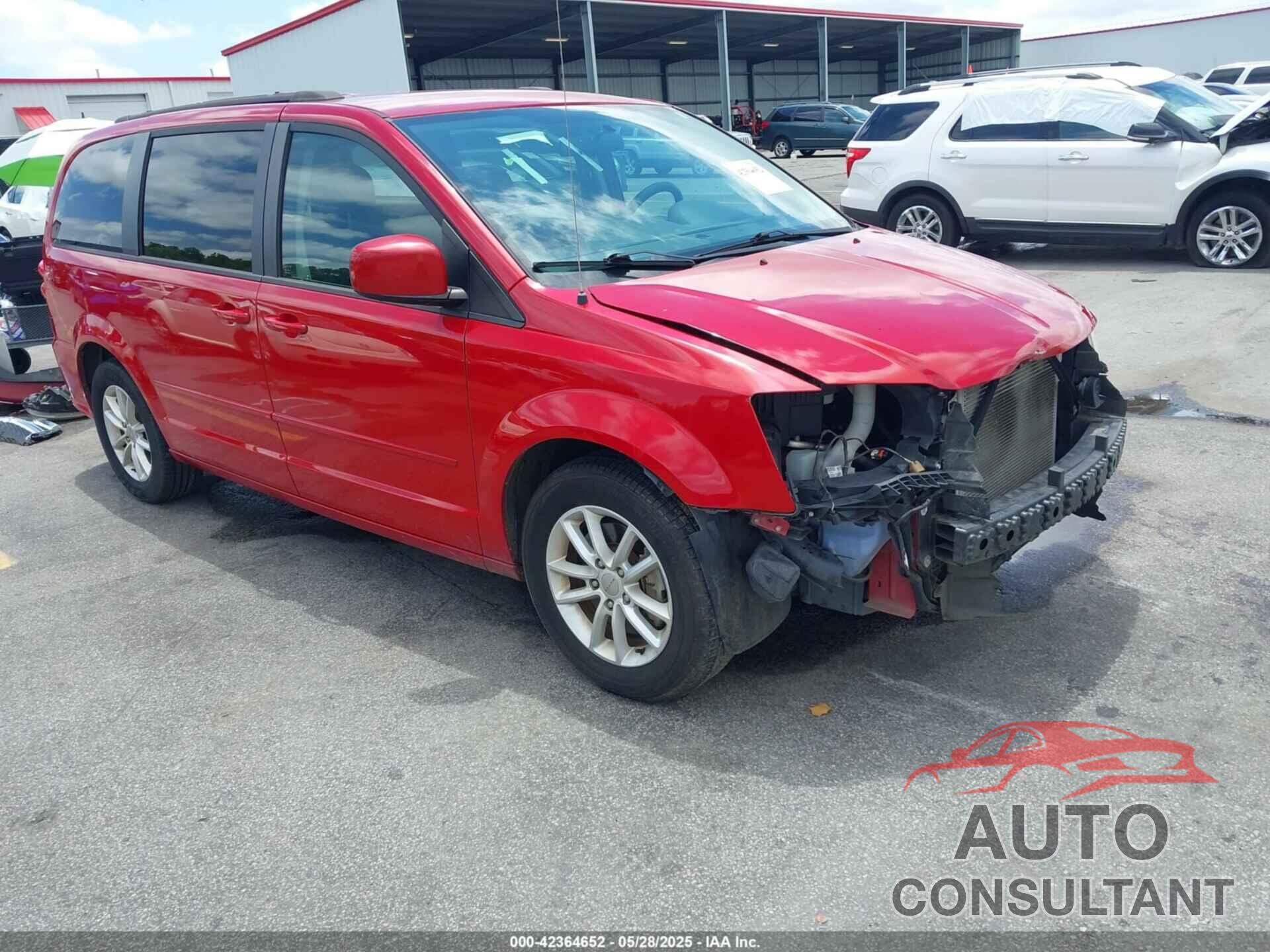 DODGE GRAND CARAVAN 2014 - 2C4RDGCG3ER356937