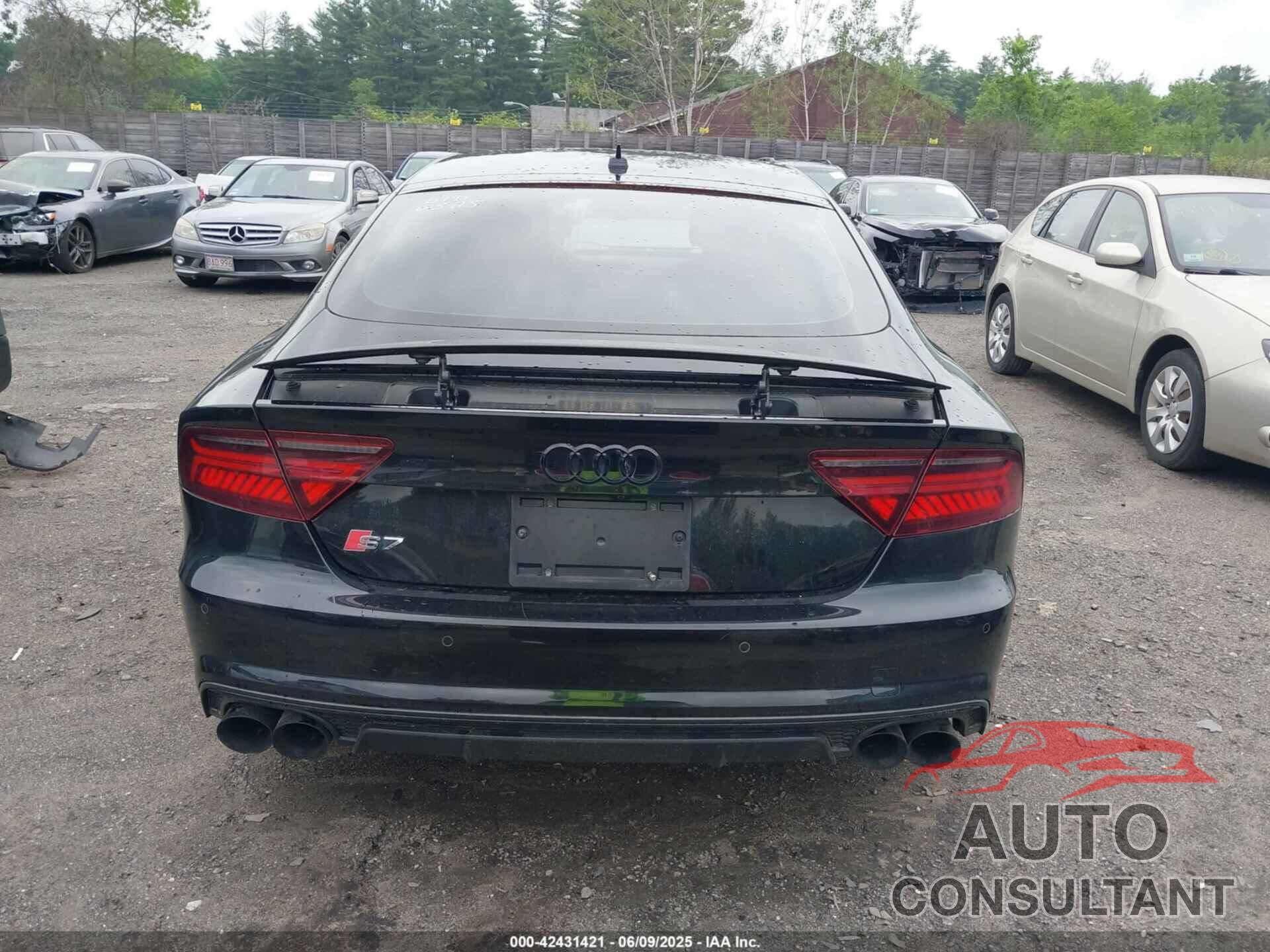 AUDI S7 2016 - WAUW2AFC8GN010362