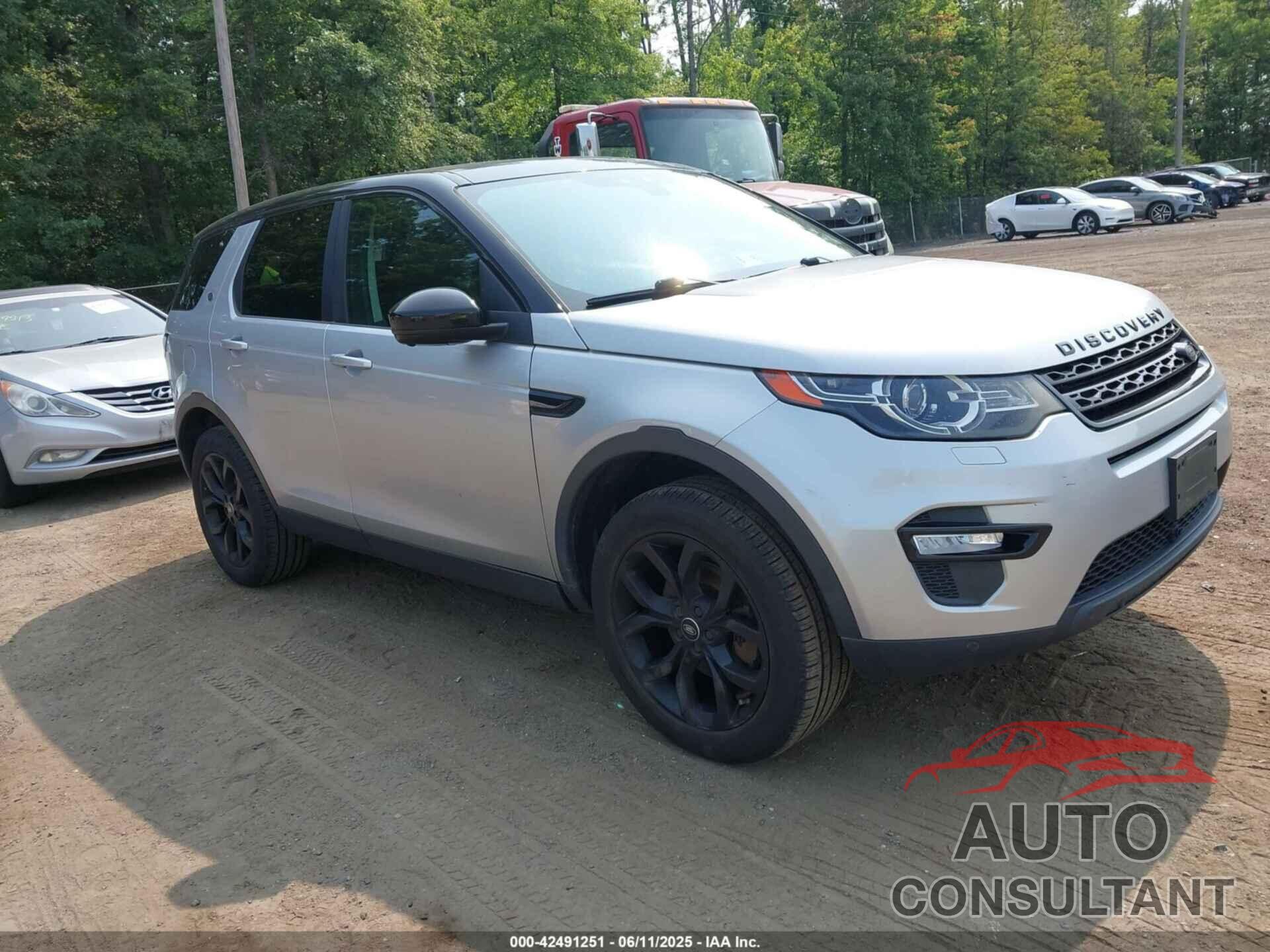 LAND ROVER DISCOVERY SPORT 2016 - SALCR2BG3GH596301