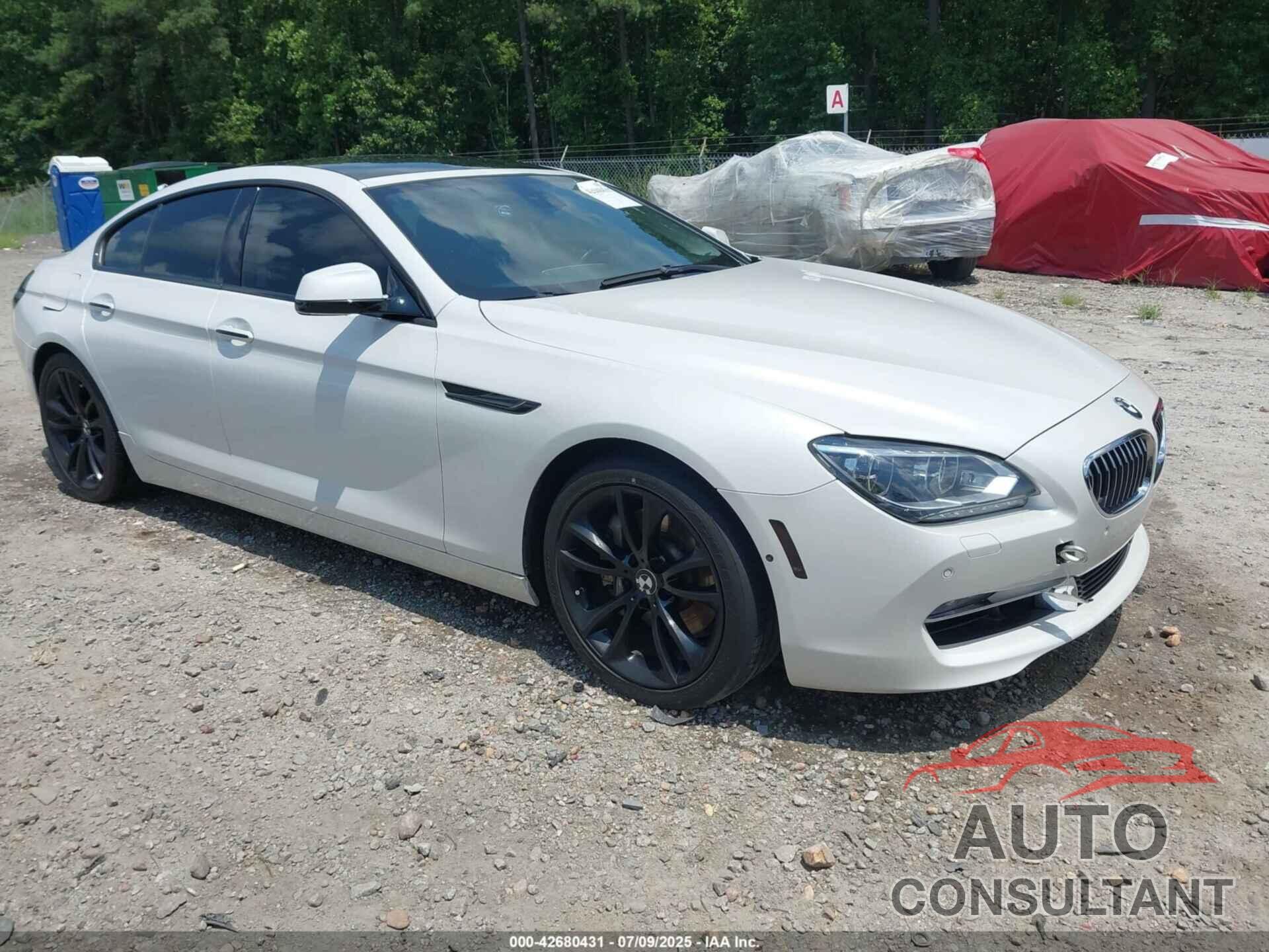 BMW 640I GRAN COUPE 2013 - WBA6A0C53DDZ03219