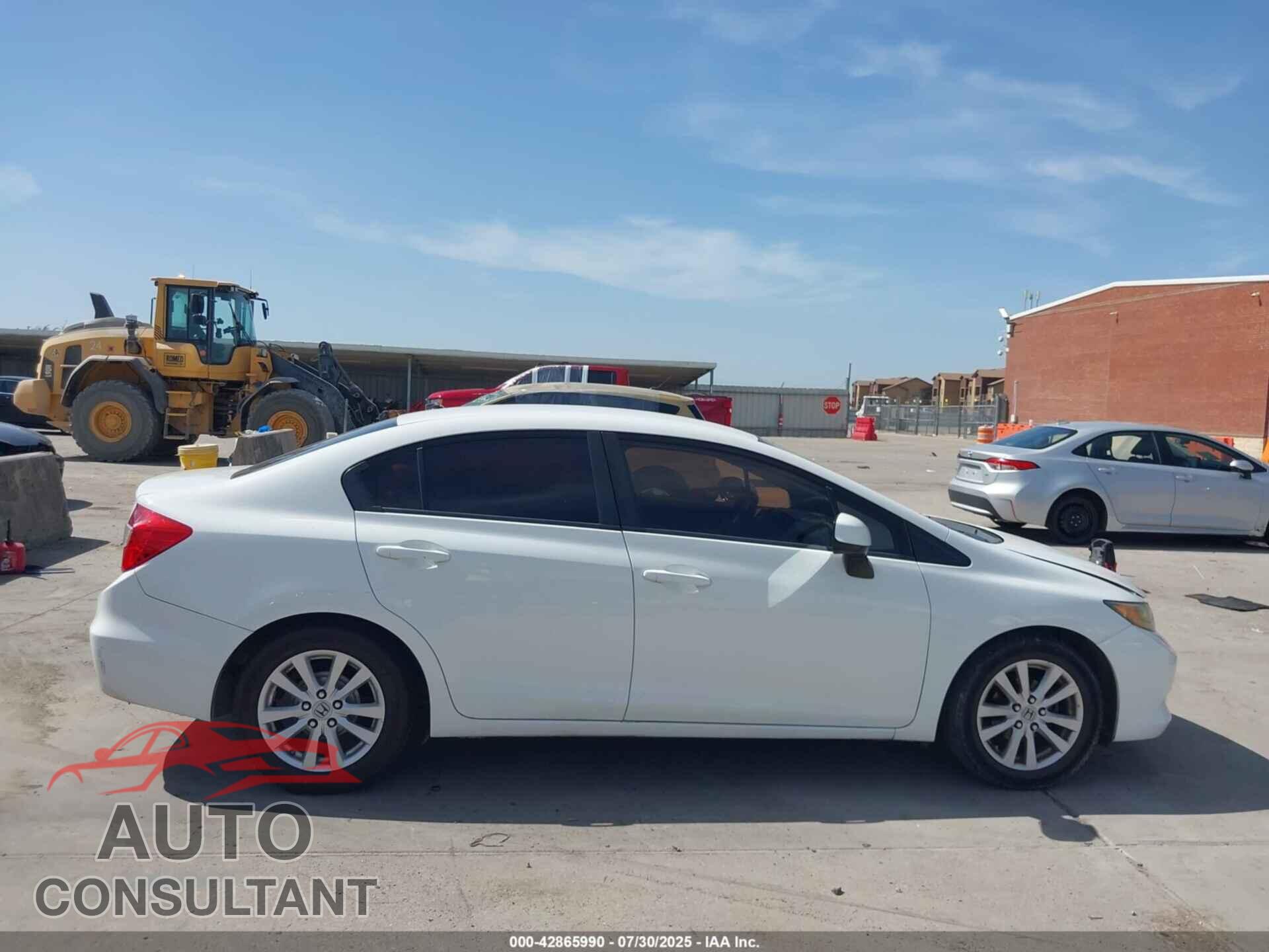 HONDA CIVIC 2012 - 2HGFB2F50CH612395