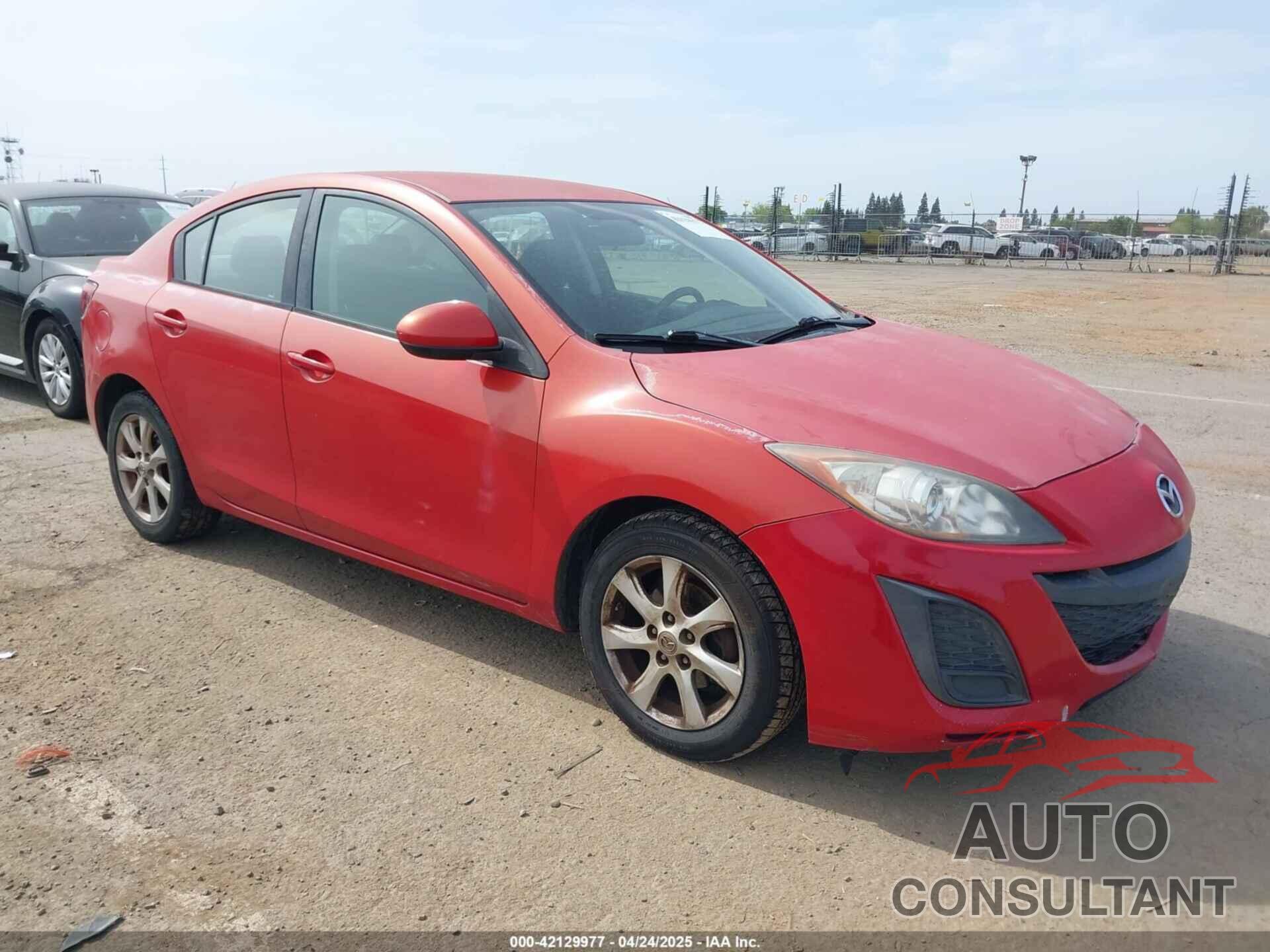 MAZDA MAZDA3 2011 - JM1BL1VG9B1471850