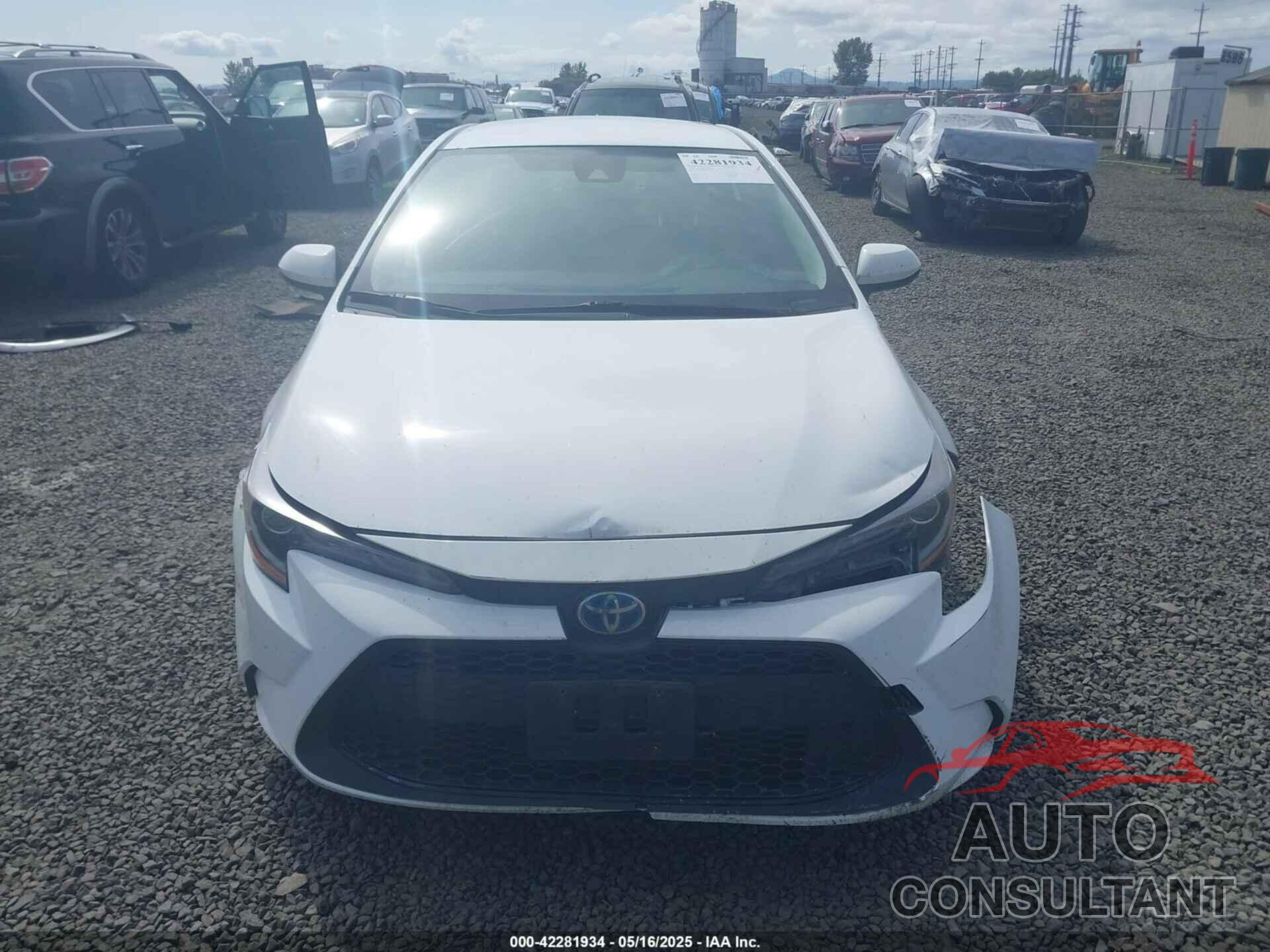 TOYOTA COROLLA 2021 - JTDEAMDE6MJ002447
