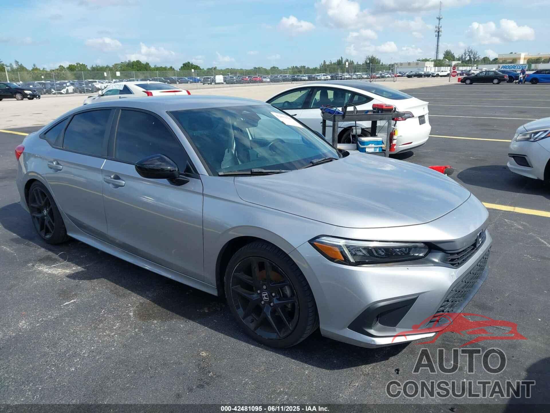 HONDA CIVIC 2022 - 2HGFE2F54NH525576
