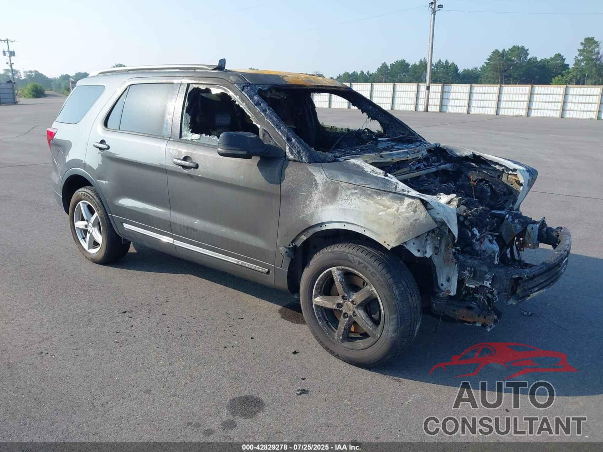 FORD EXPLORER 2017 - 1FM5K8D83HGD41485
