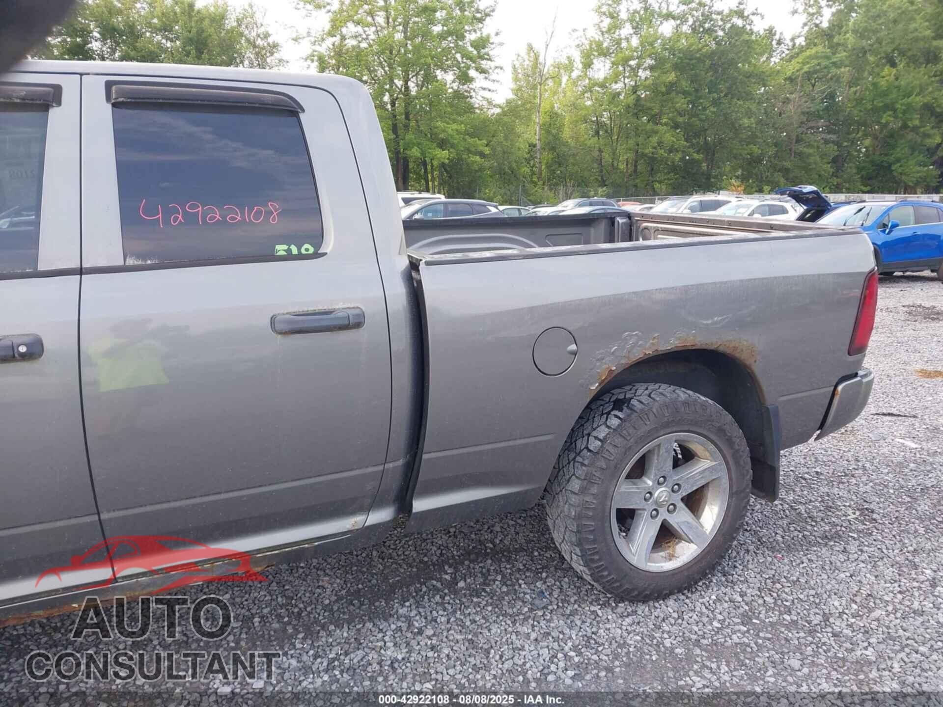 RAM 1500 2012 - 1C6RD7FT8CS238894