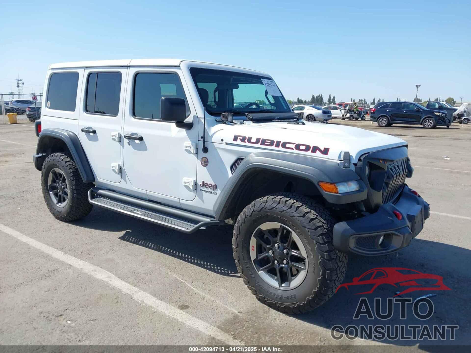 JEEP WRANGLER UNLIMITED 2018 - 1C4HJXFG8JW297658